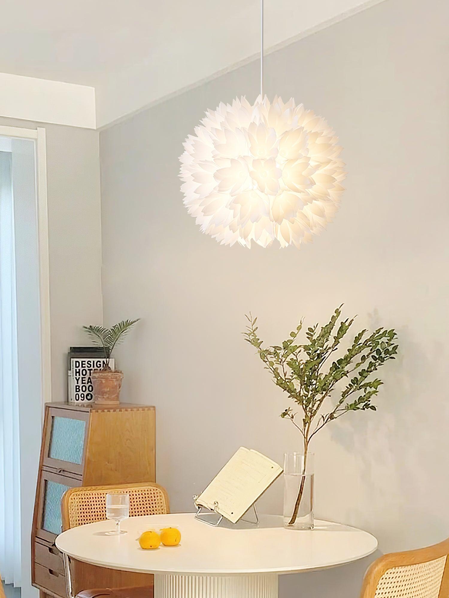 Celaeisra Nordisch Kunst Blumen Kugel Pendelleuchte Leuchte-Letslighting