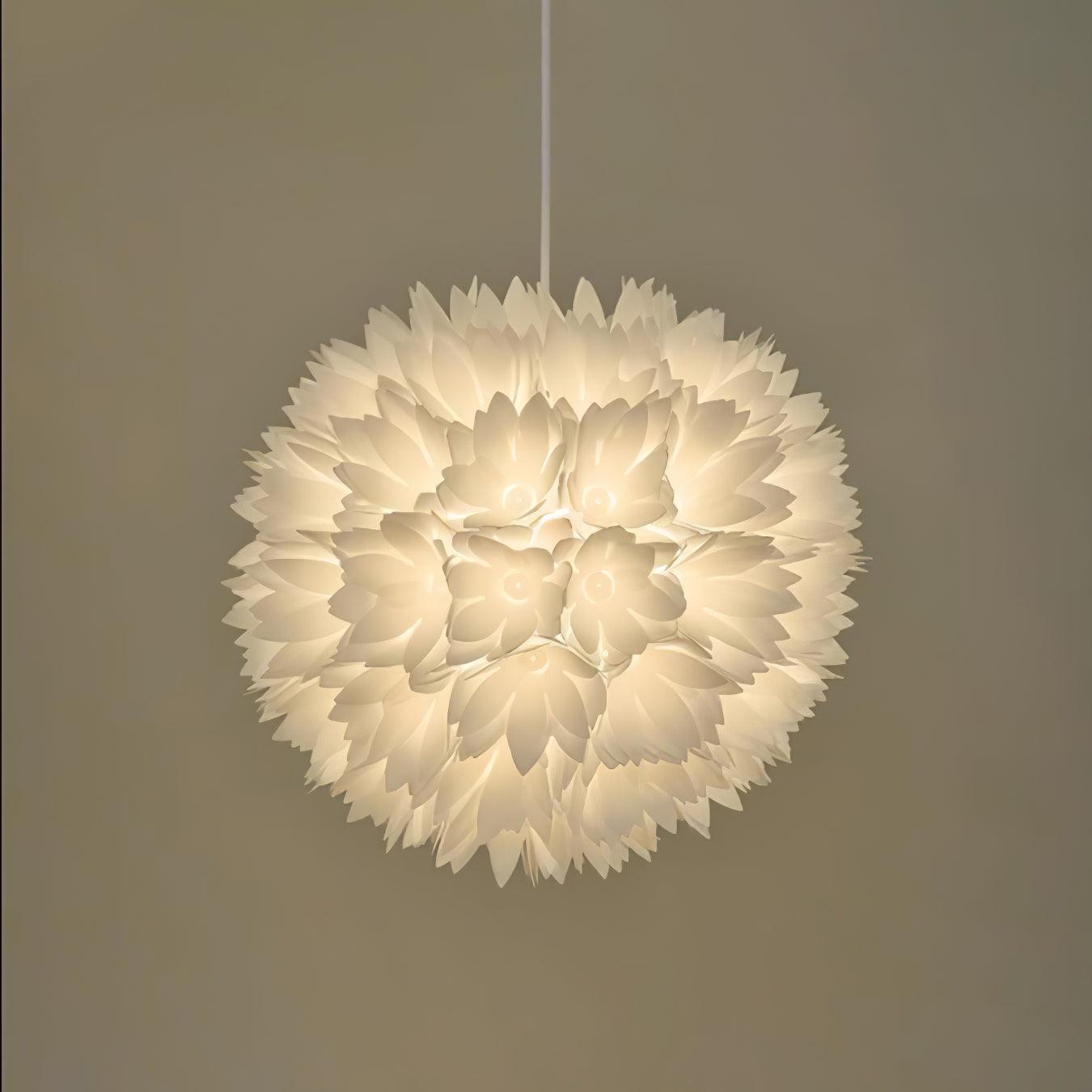 Celaeisra Nordisch Kunst Blumen Kugel Pendelleuchte Leuchte-Letslighting