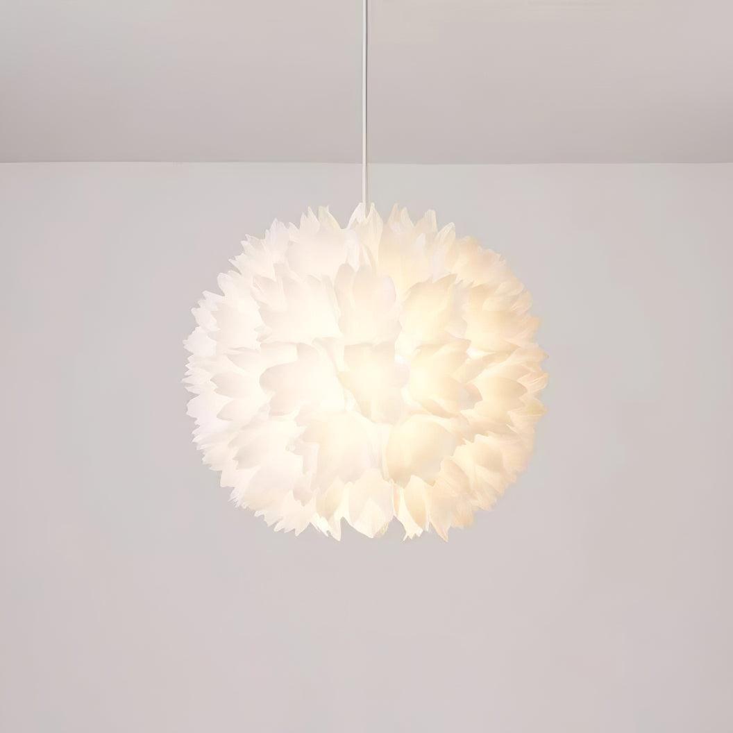 Celaeisra Nordisch Kunst Blumen Kugel Pendelleuchte Leuchte-Letslighting