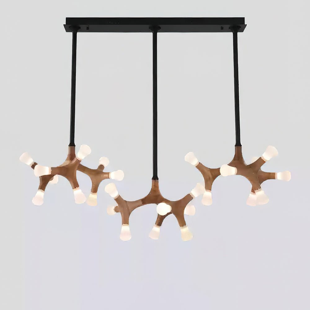 Mynorila Holz-Pendelleuchte im Ast-Design-Letslighting