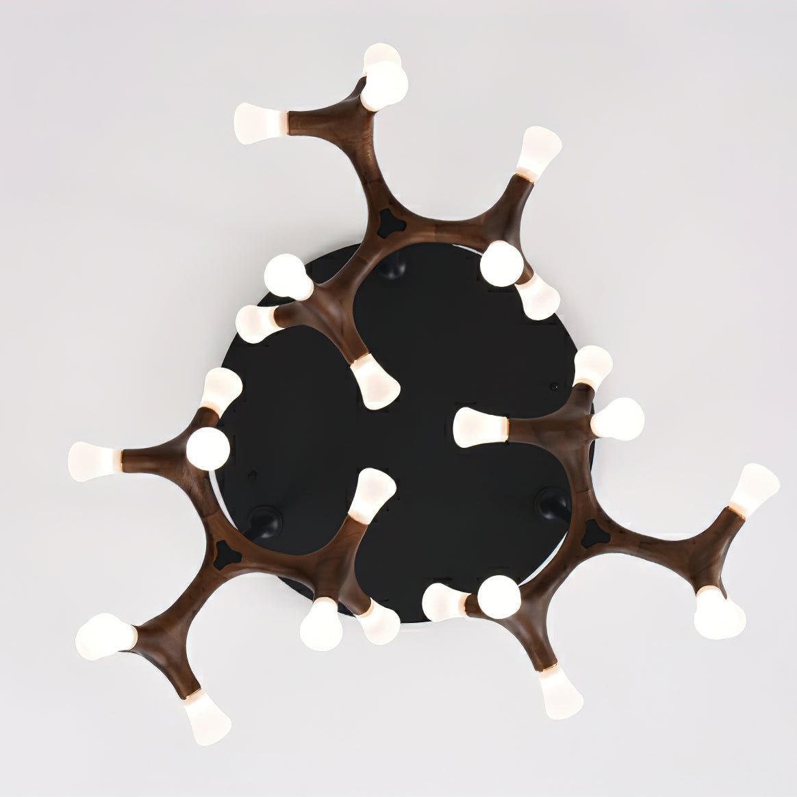 Mynorila Holz-Pendelleuchte im Ast-Design-Letslighting