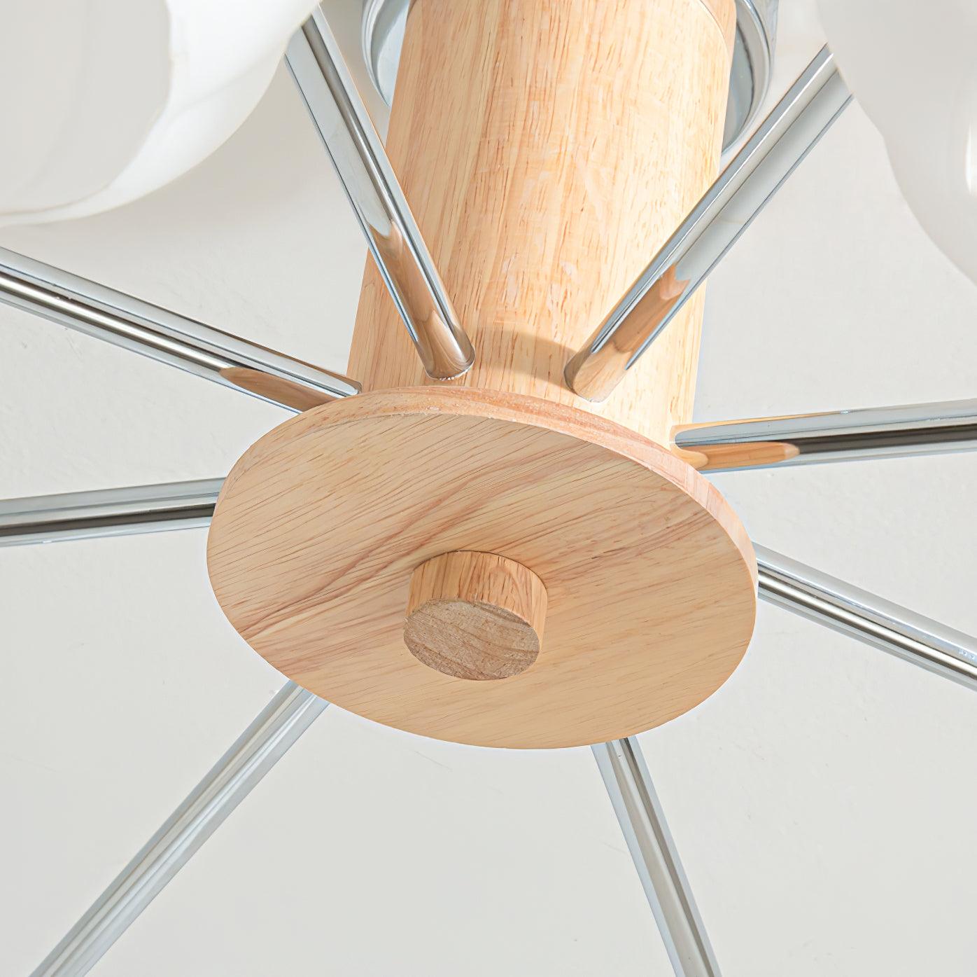 Ezoror Nordisch Kunst Blütenknospen Glas Deckenleuchte-Letslighting