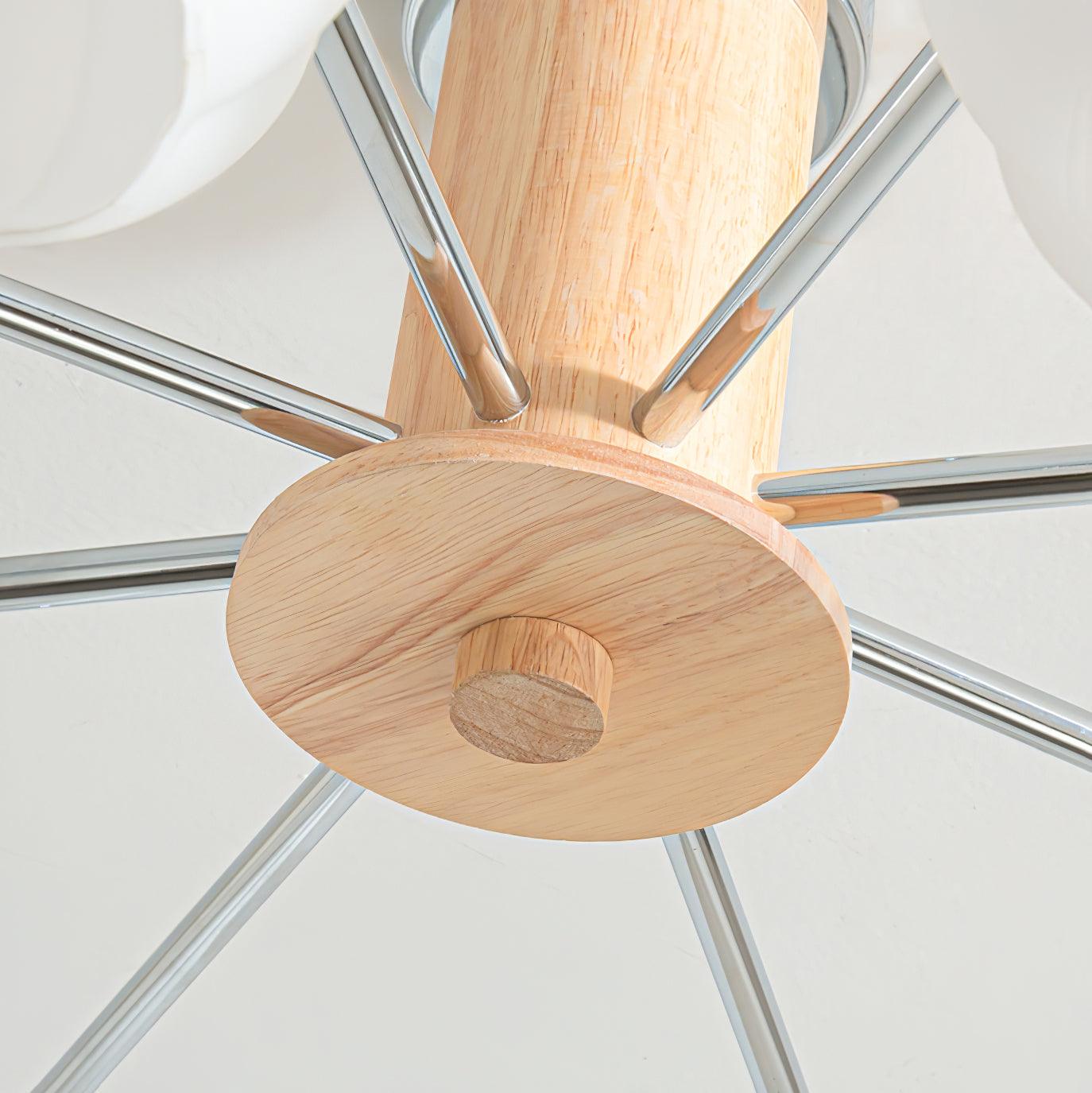 Ezoror Nordisch Kunst Blütenknospen Glas Deckenleuchte-Letslighting