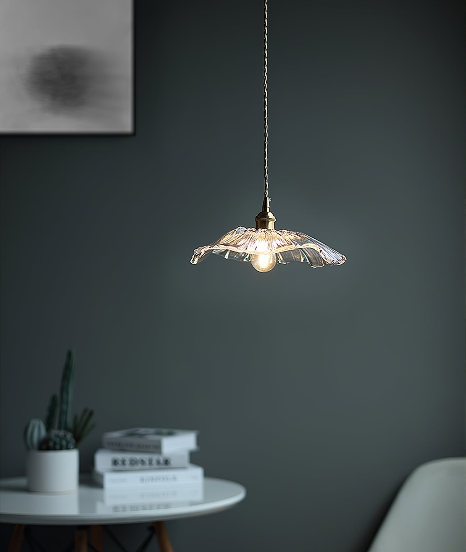 Aurvarira Glas Modern Minimalistisch Art Pendelleuchte-Letslighting