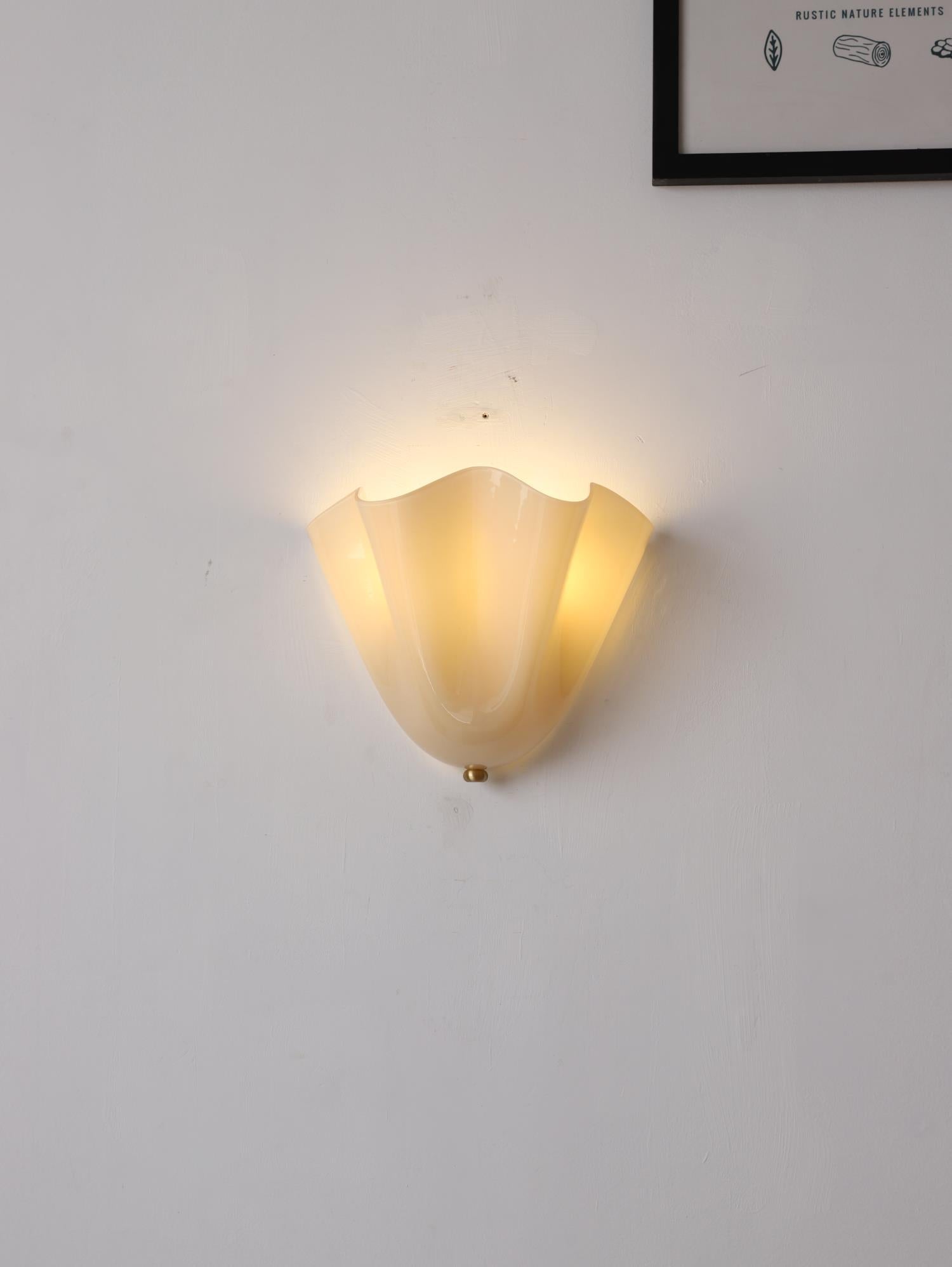 Ulcarisra Glas Wandleuchte-Letslighting