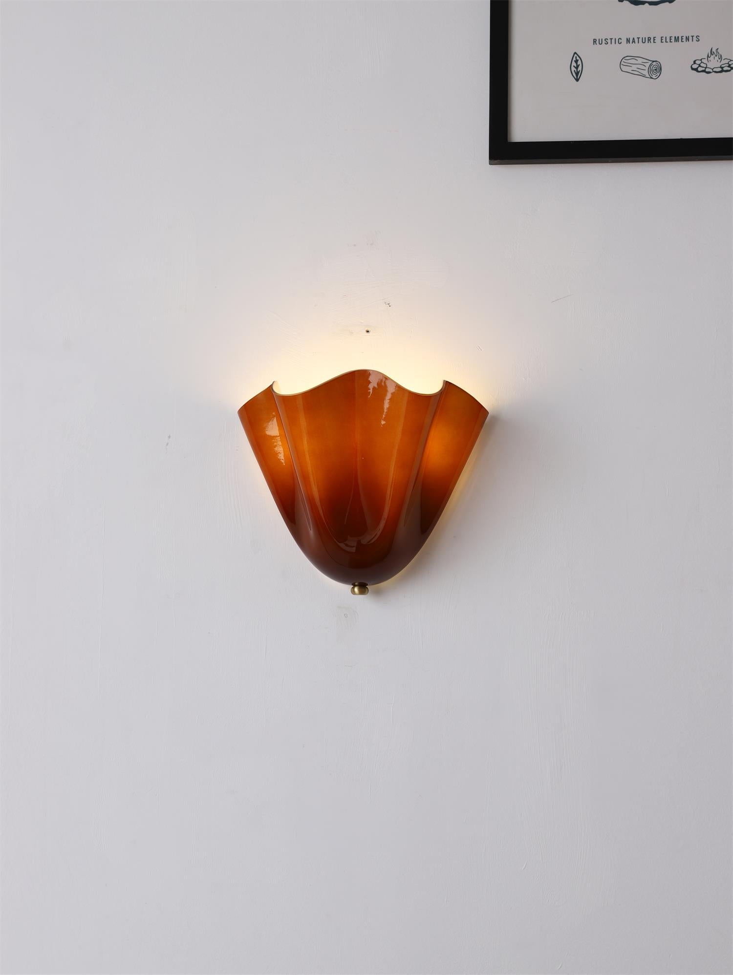 Ulcarisra Glas Wandleuchte-Letslighting