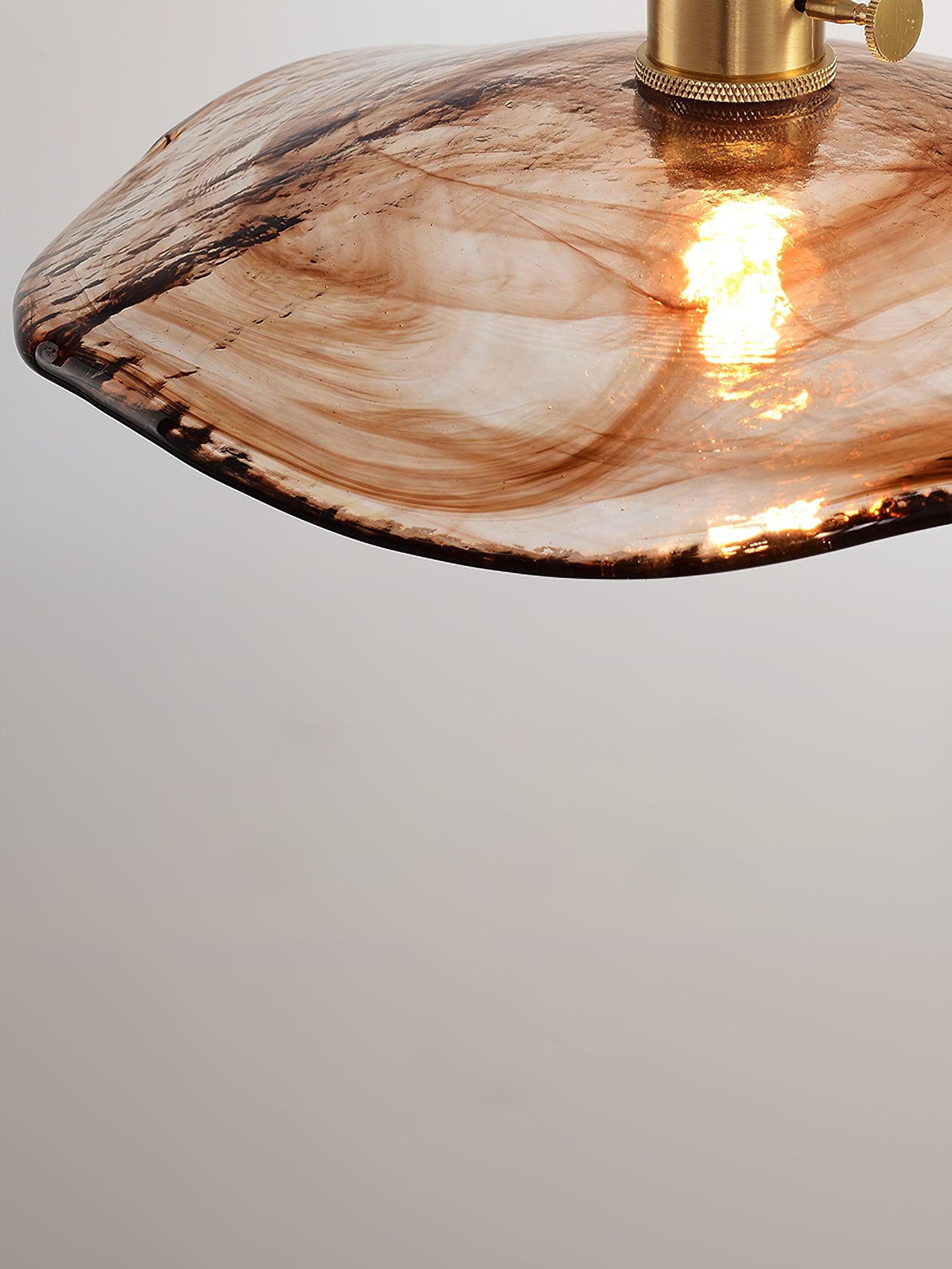Flower Petal Glass Pendant Light - Blowlighting