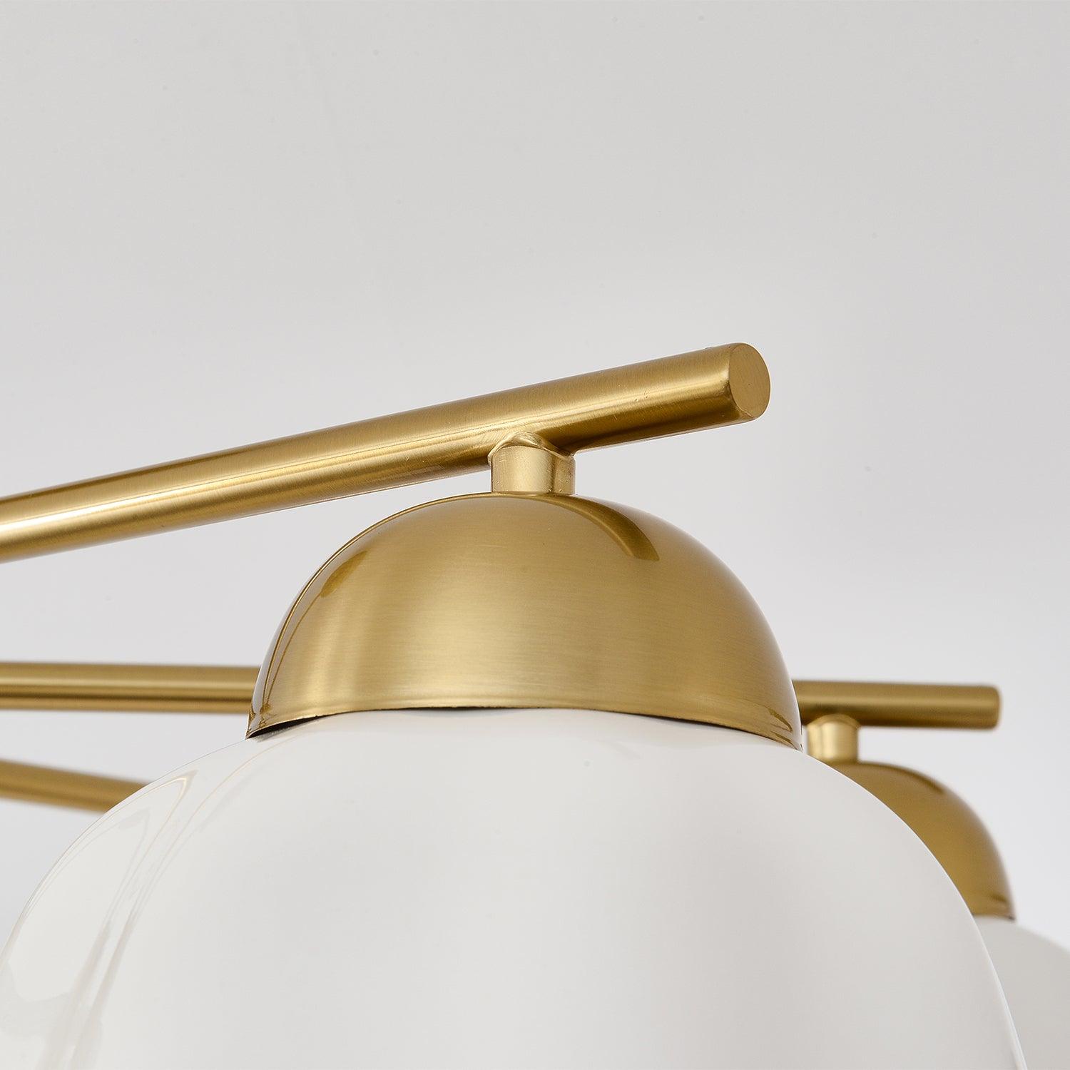 Zasila Nordic Art Flower Shade Metal Ceramics Chandelier - Blowlighting