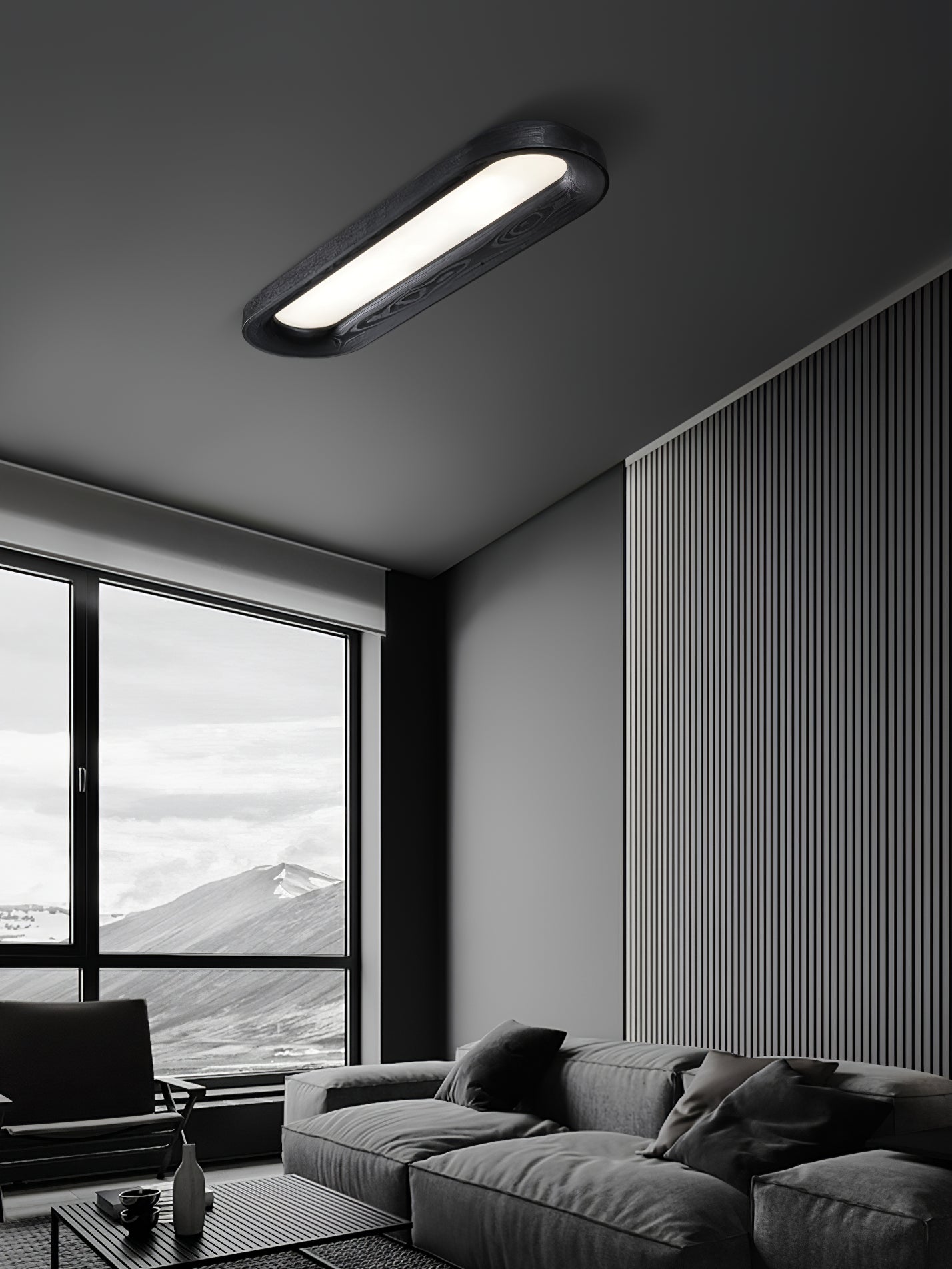Zatalel Modern Minimalistisch Fließend Wolke Holz Deckenleuchte-Letslighting