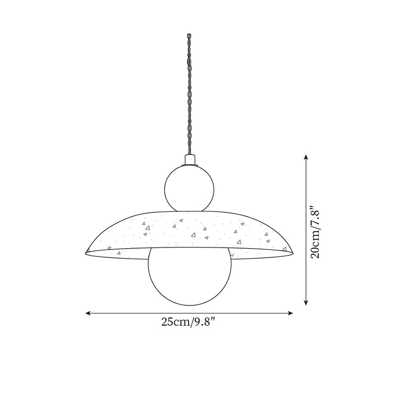 Jojo Pendant Light Travertine - Letslighting