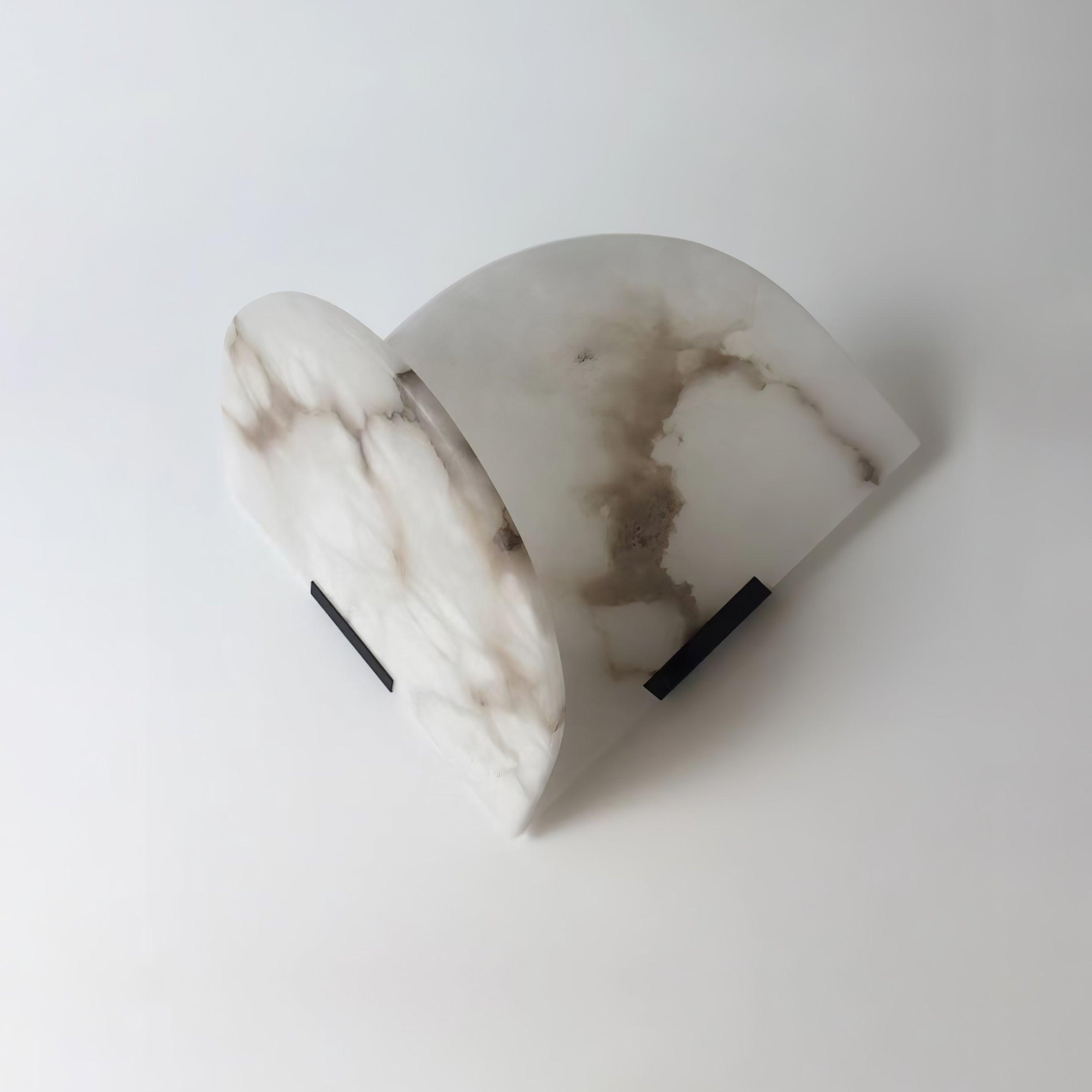 Cevelaris Heart Alabaster Wall Light - Neutralighting