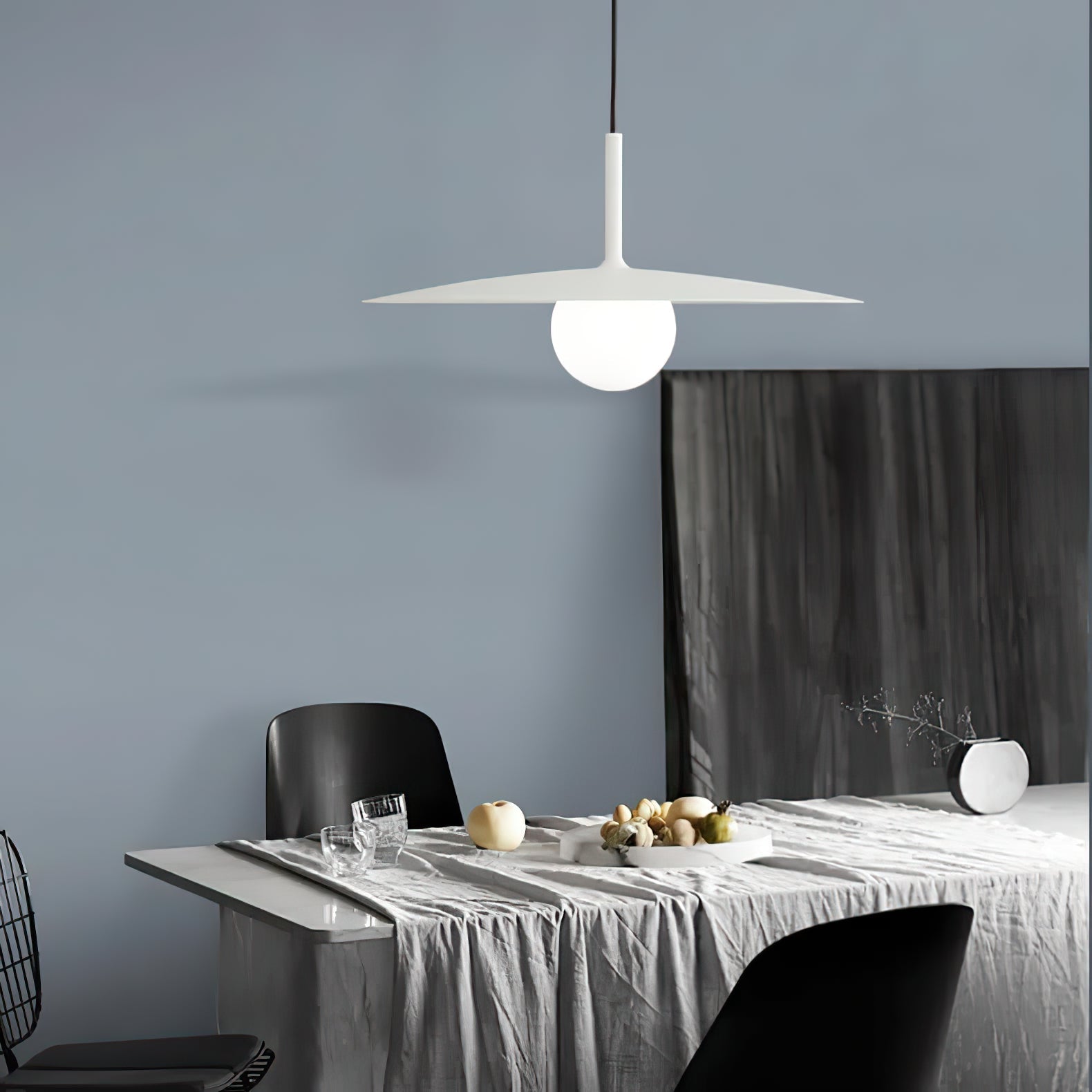 Lustra Pendelleuchte Platte Schirm für Wohnzimmer-Letslighting