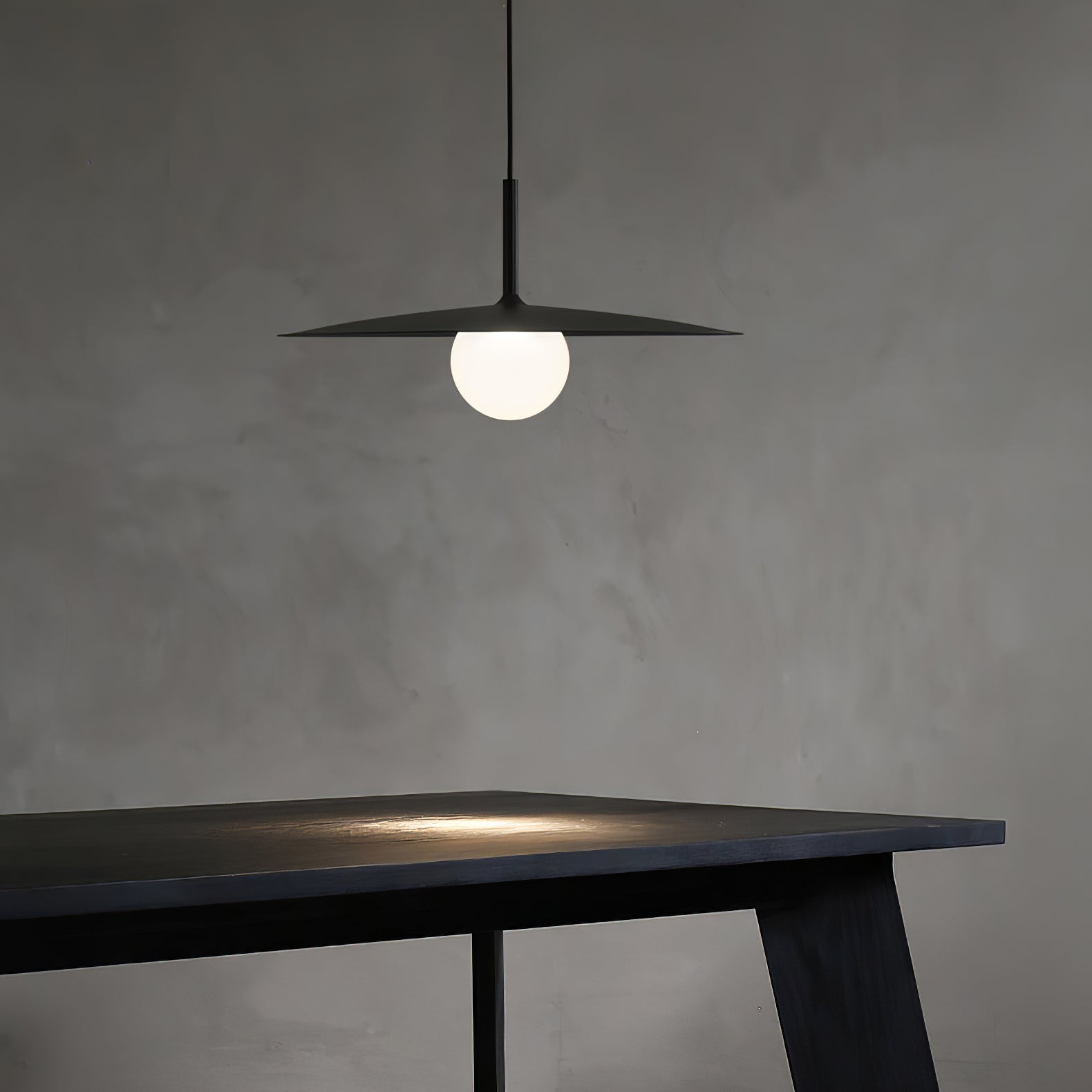 Lustra Pendelleuchte Platte Schirm für Wohnzimmer-Letslighting