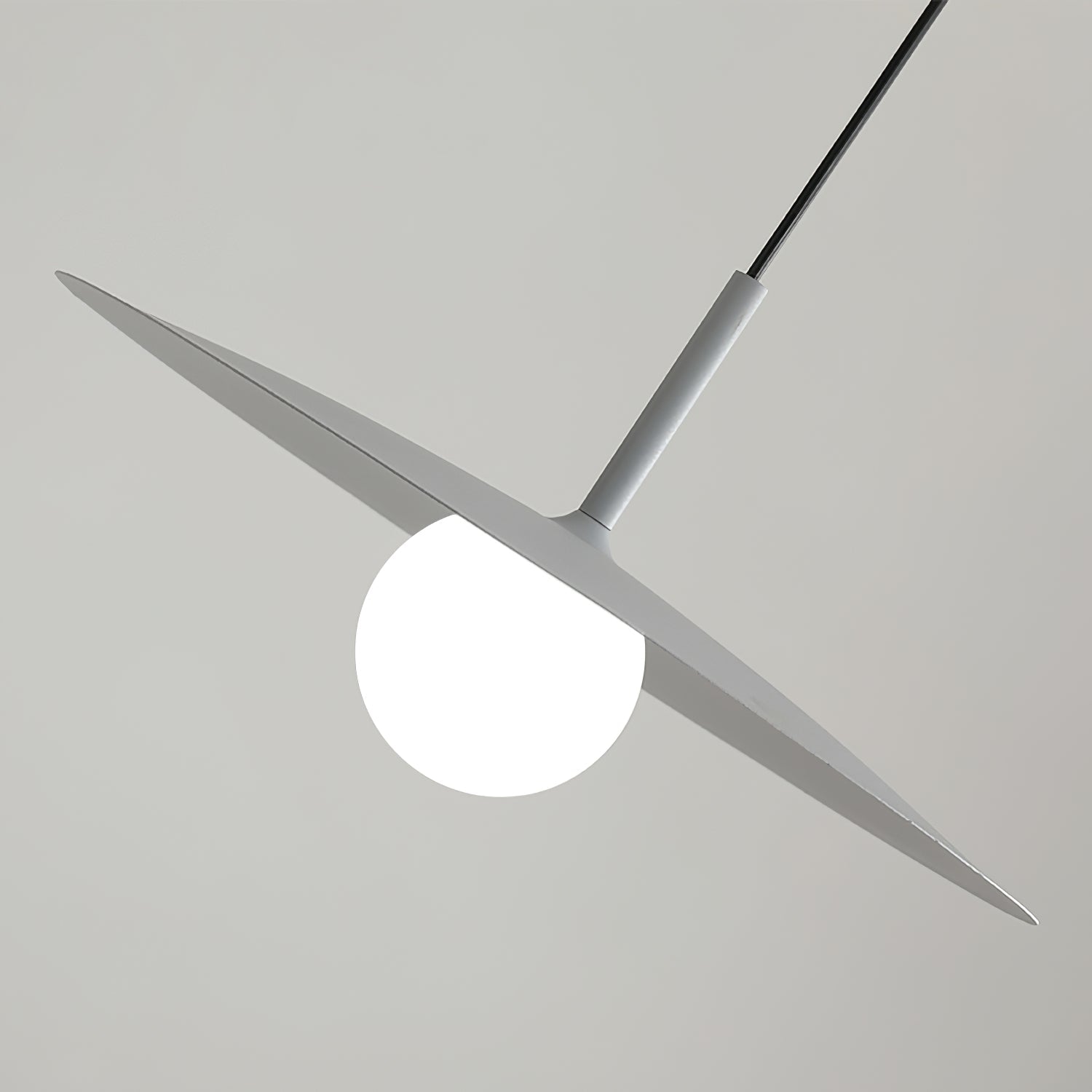 Lustra Pendelleuchte Platte Schirm für Wohnzimmer-Letslighting