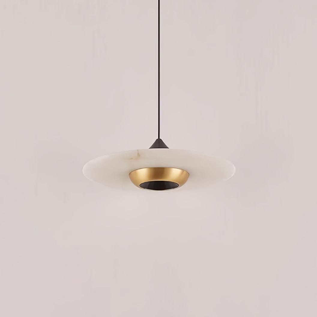 Flying Saucer Marble Pendant Lamp - Blowlighting