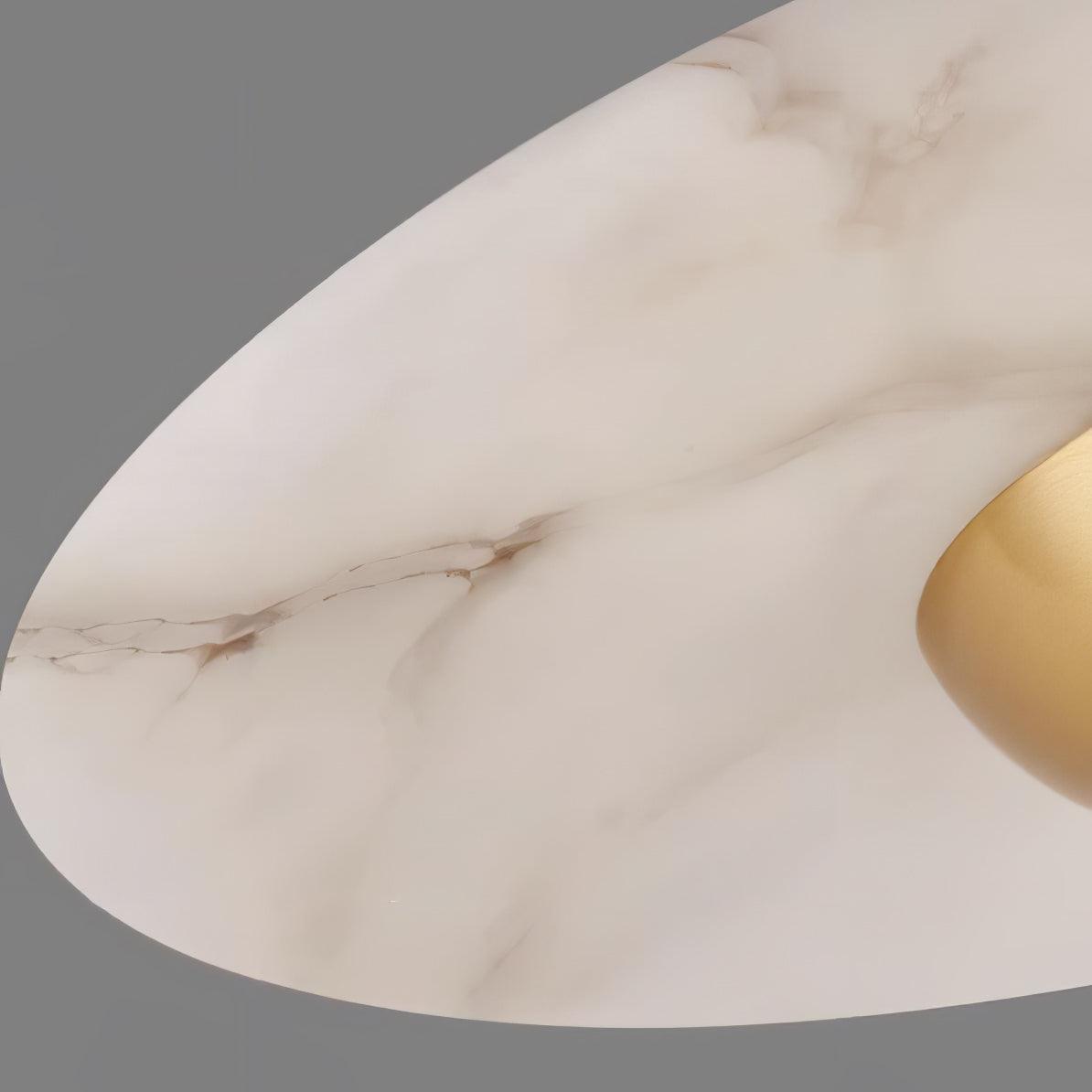 Flying Saucer Marble Pendant Lamp - Blowlighting