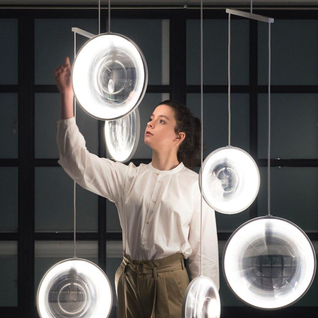 Veloria Glas Künstlerisch Pendelleuchte-Letslighting