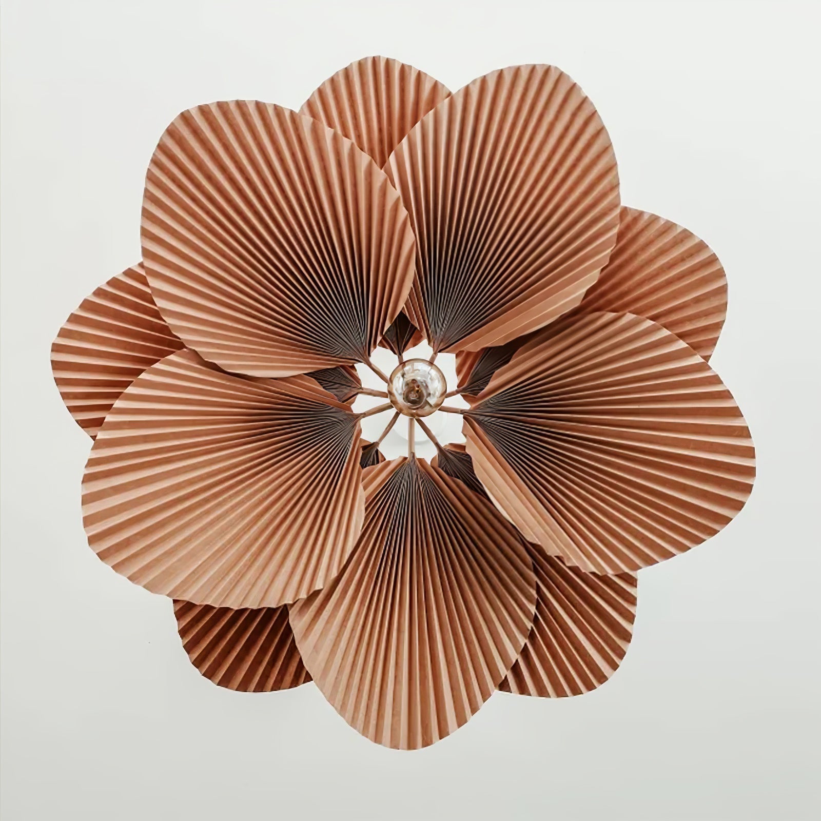Lustra Pendelleuchte Blatt gefaltetes Papier Blumen-Letslighting