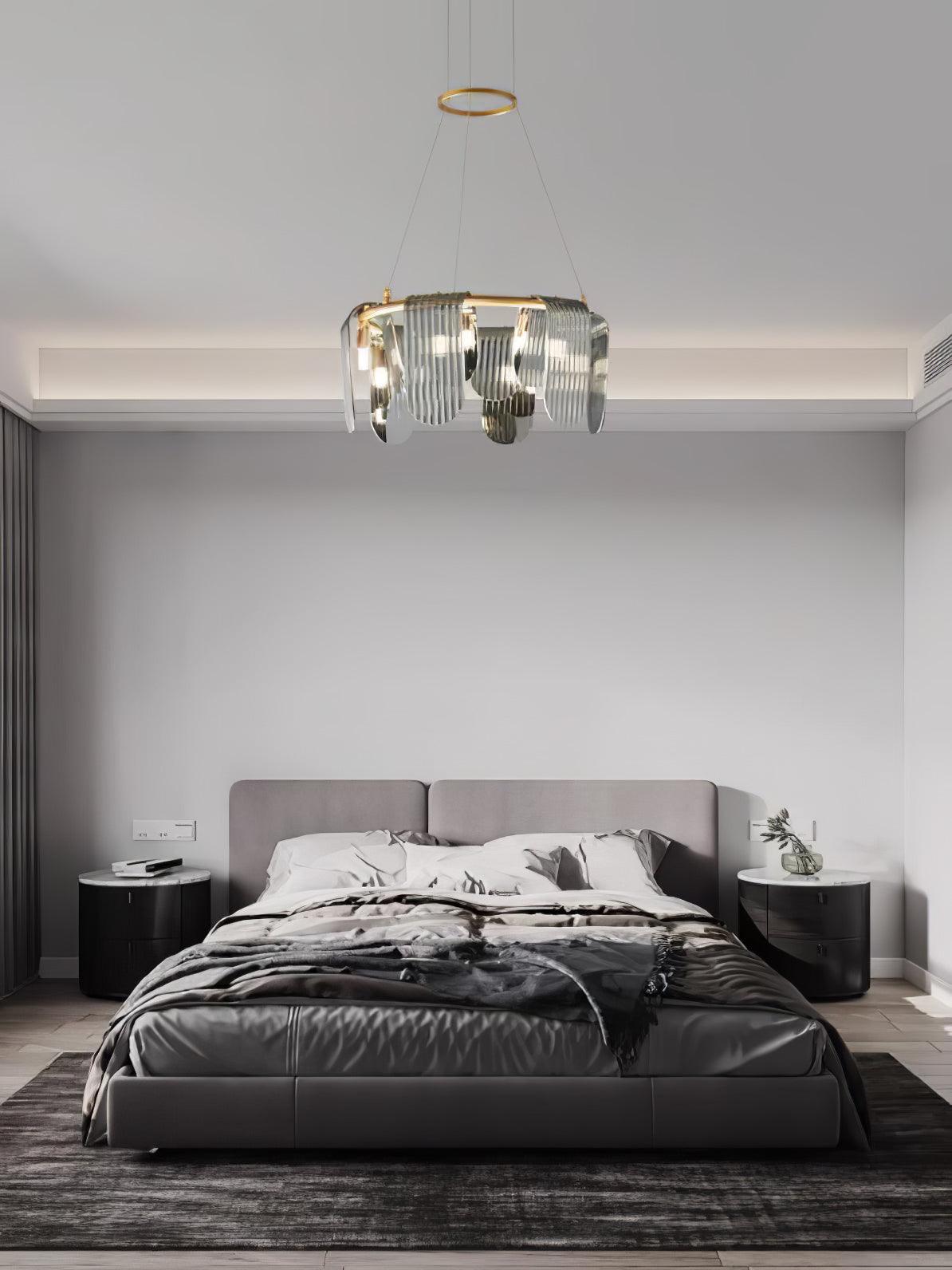 Leo Moderner Glas-Kronleuchter-Letslighting