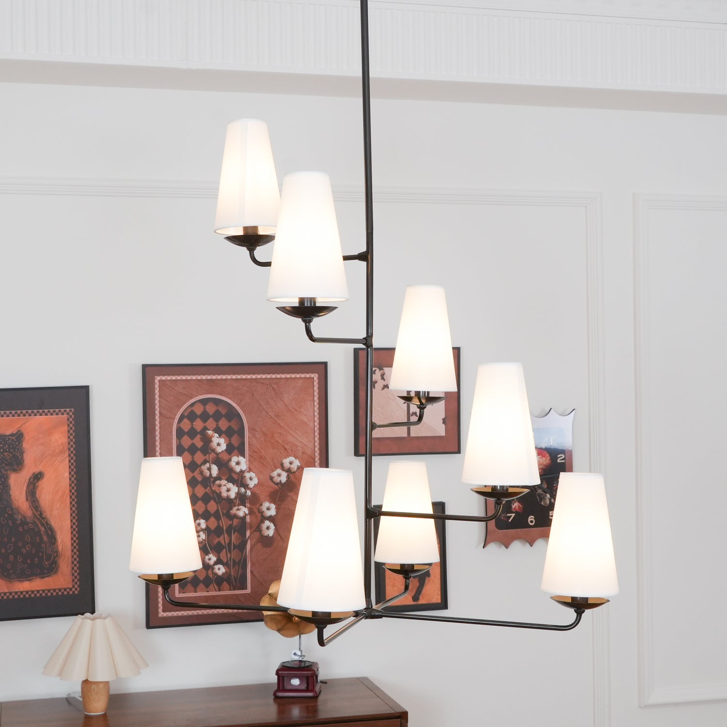 Fontaine Vertical Chandelier - Blowlighting