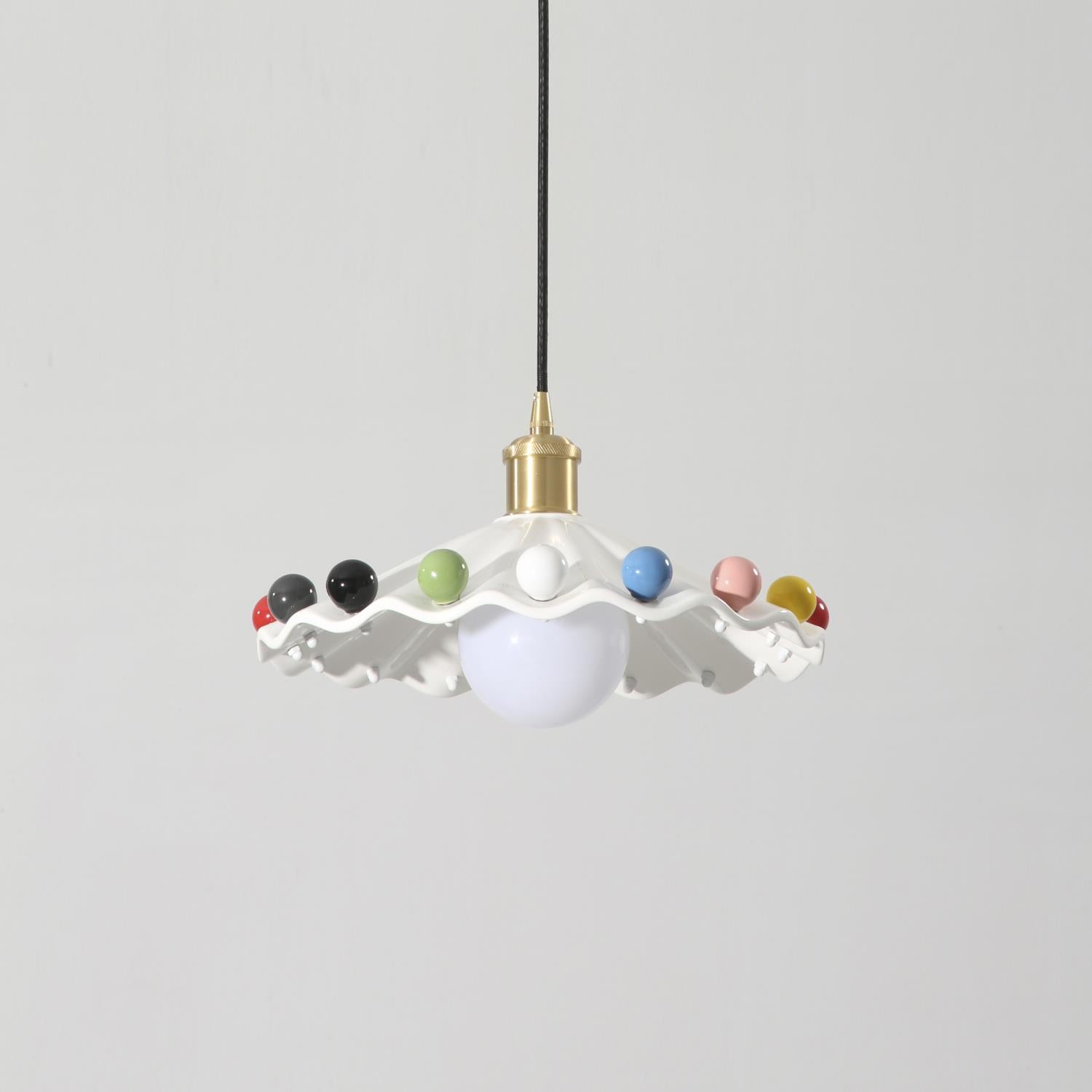 Pixen Pendelleuchte Gewellte Keramik Verspielte Bunte-Letslighting