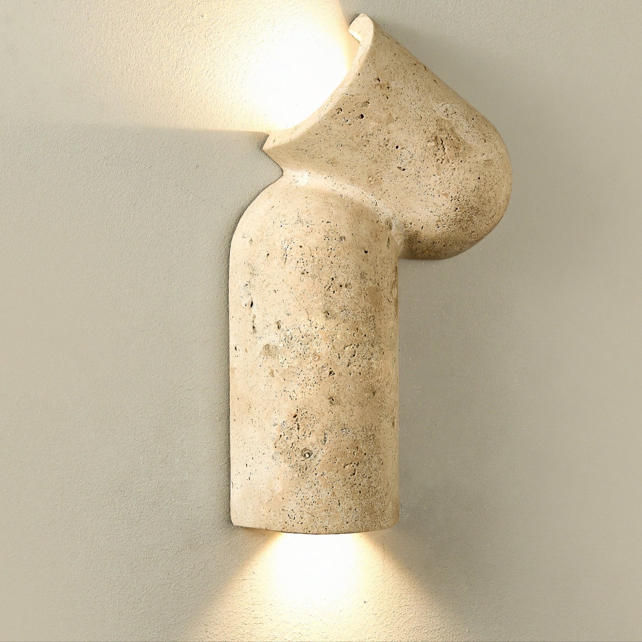 Valoreth Travertine Wall Light - Neutralighting