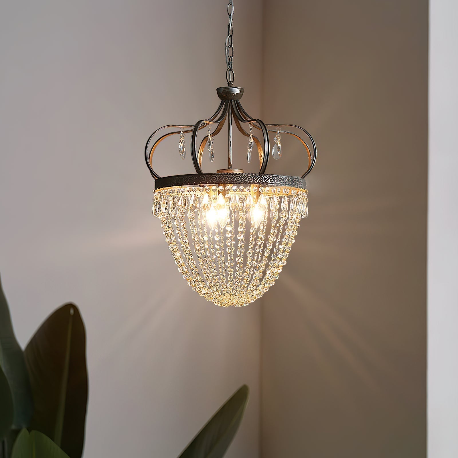 Abella Tear Drop Crystal Chandelier - Letslighting