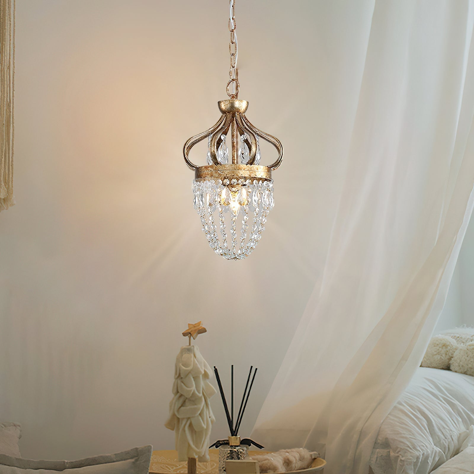 Abella Tear Drop Crystal Chandelier - Letslighting