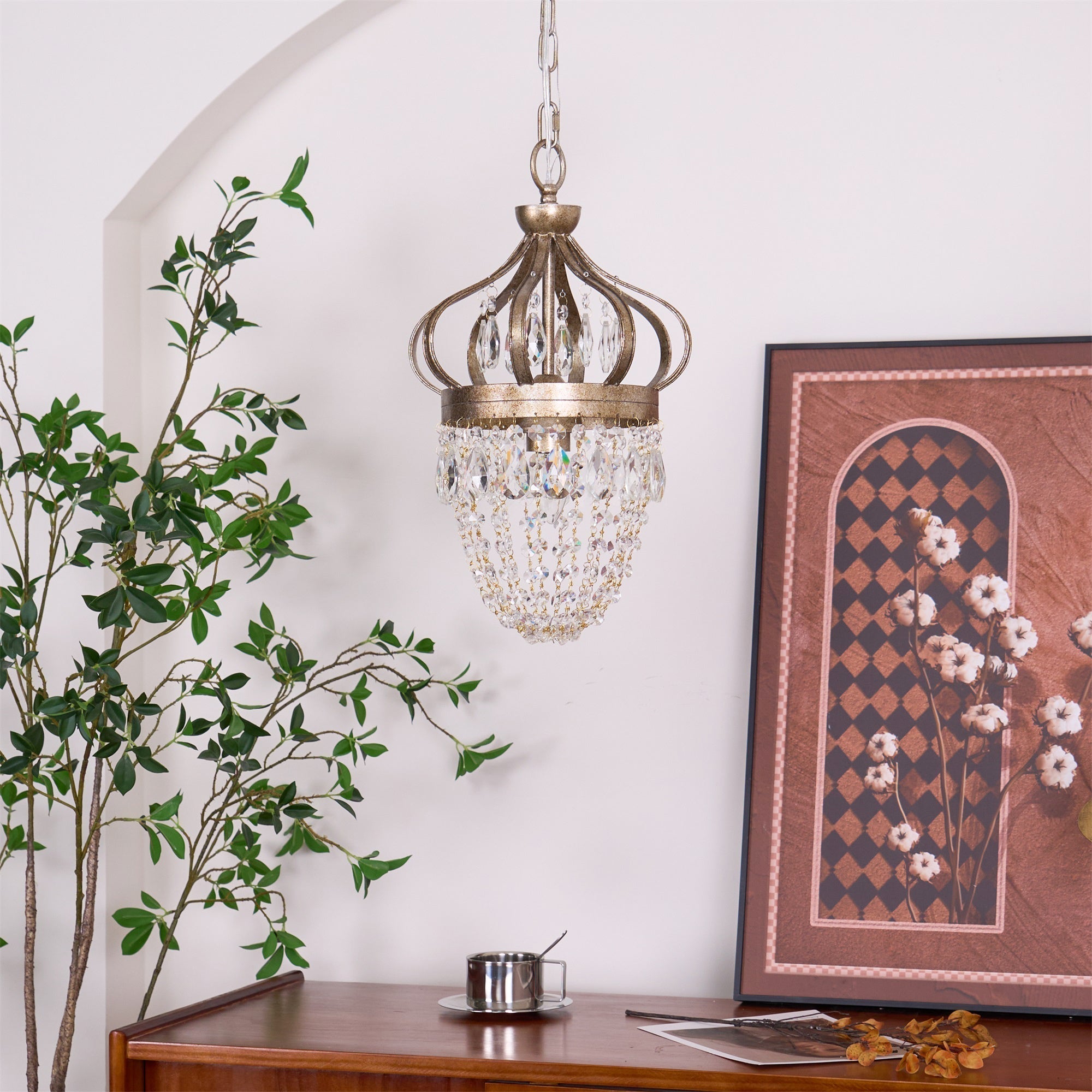 Abella Tear Drop Crystal Chandelier - Letslighting