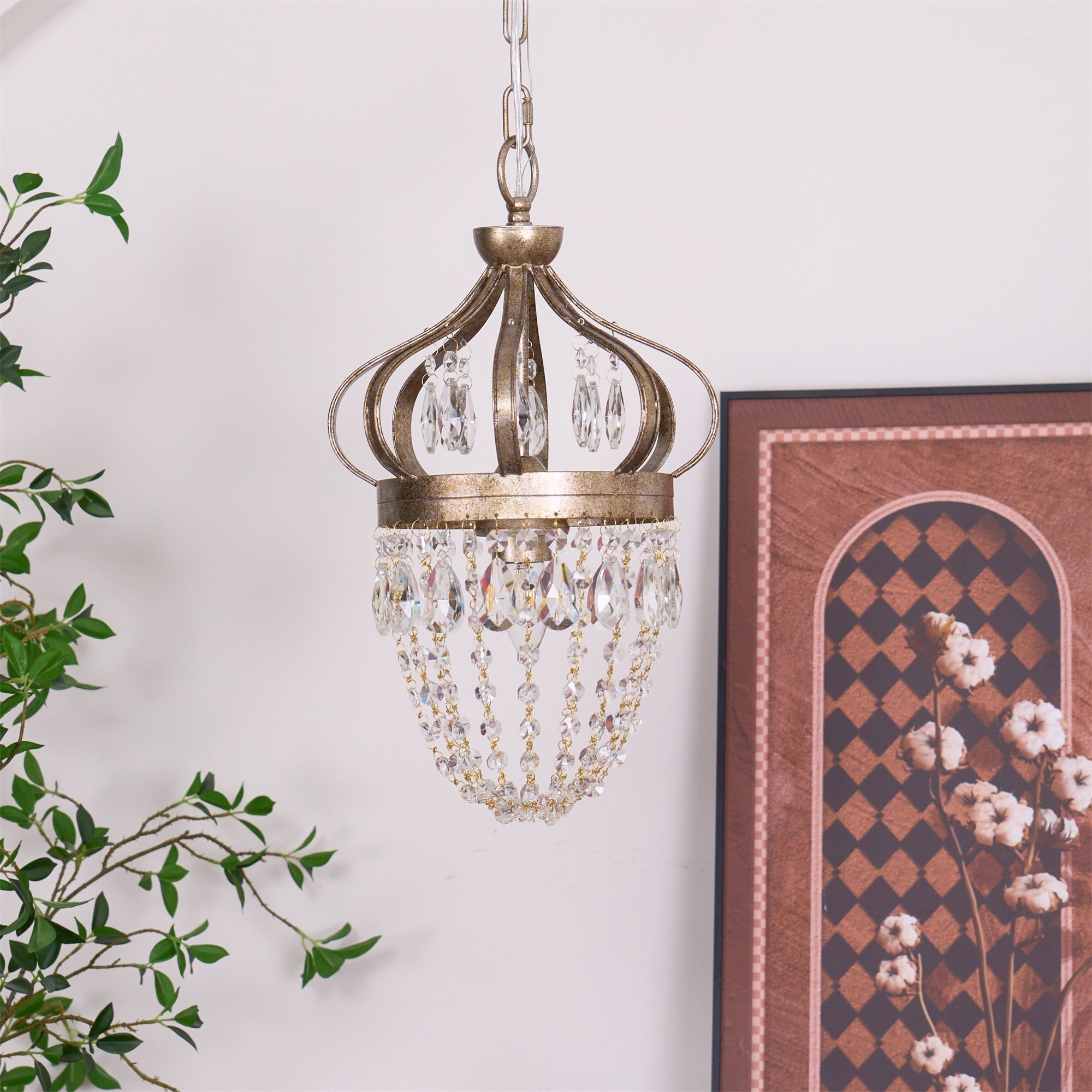 Abella Tear Drop Crystal Chandelier - Letslighting