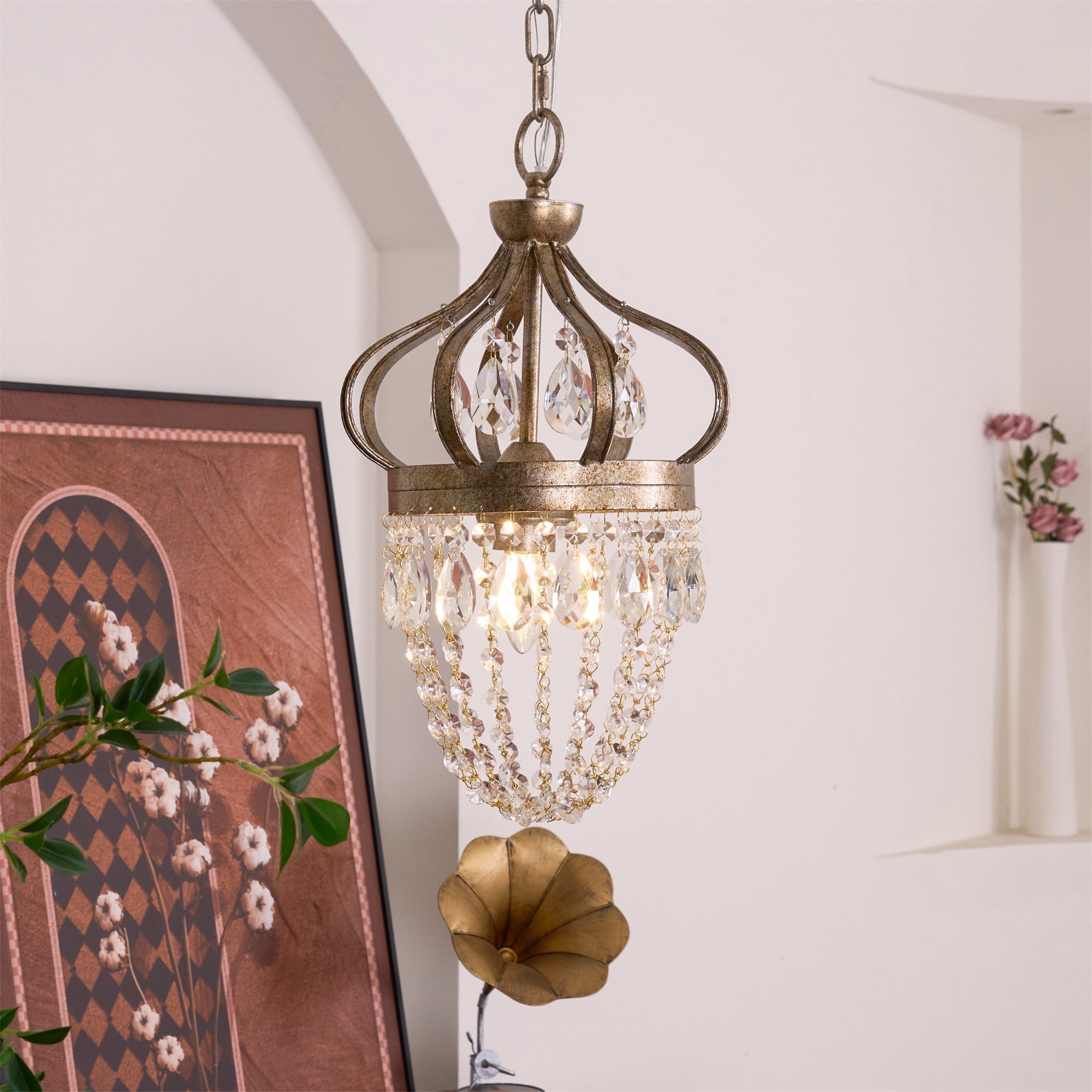 Abella Tear Drop Crystal Chandelier - Letslighting