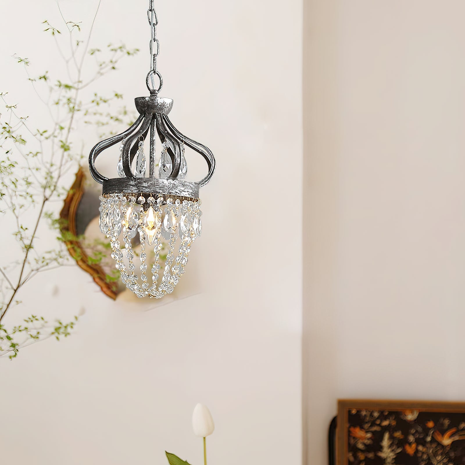 Abella Tear Drop Crystal Chandelier - Letslighting