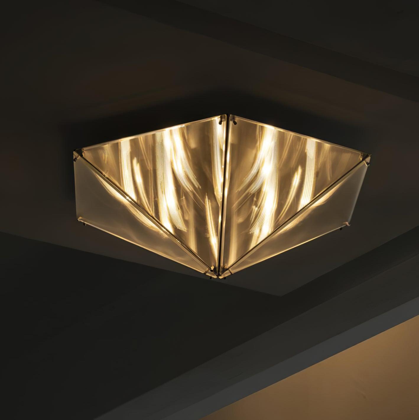 Facet Moderne Deckenleuchte aus Glas-Letslighting
