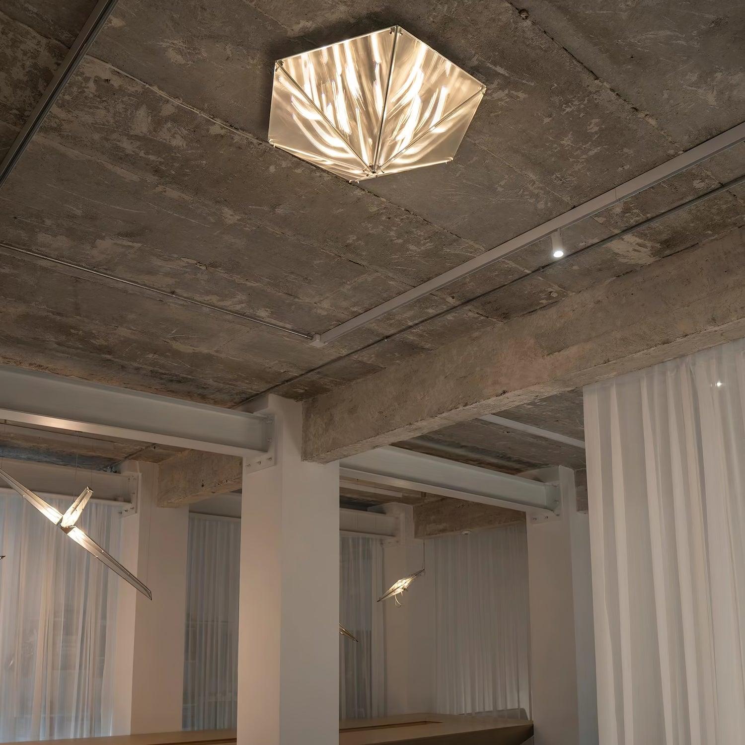 Facet Moderne Deckenleuchte aus Glas-Letslighting