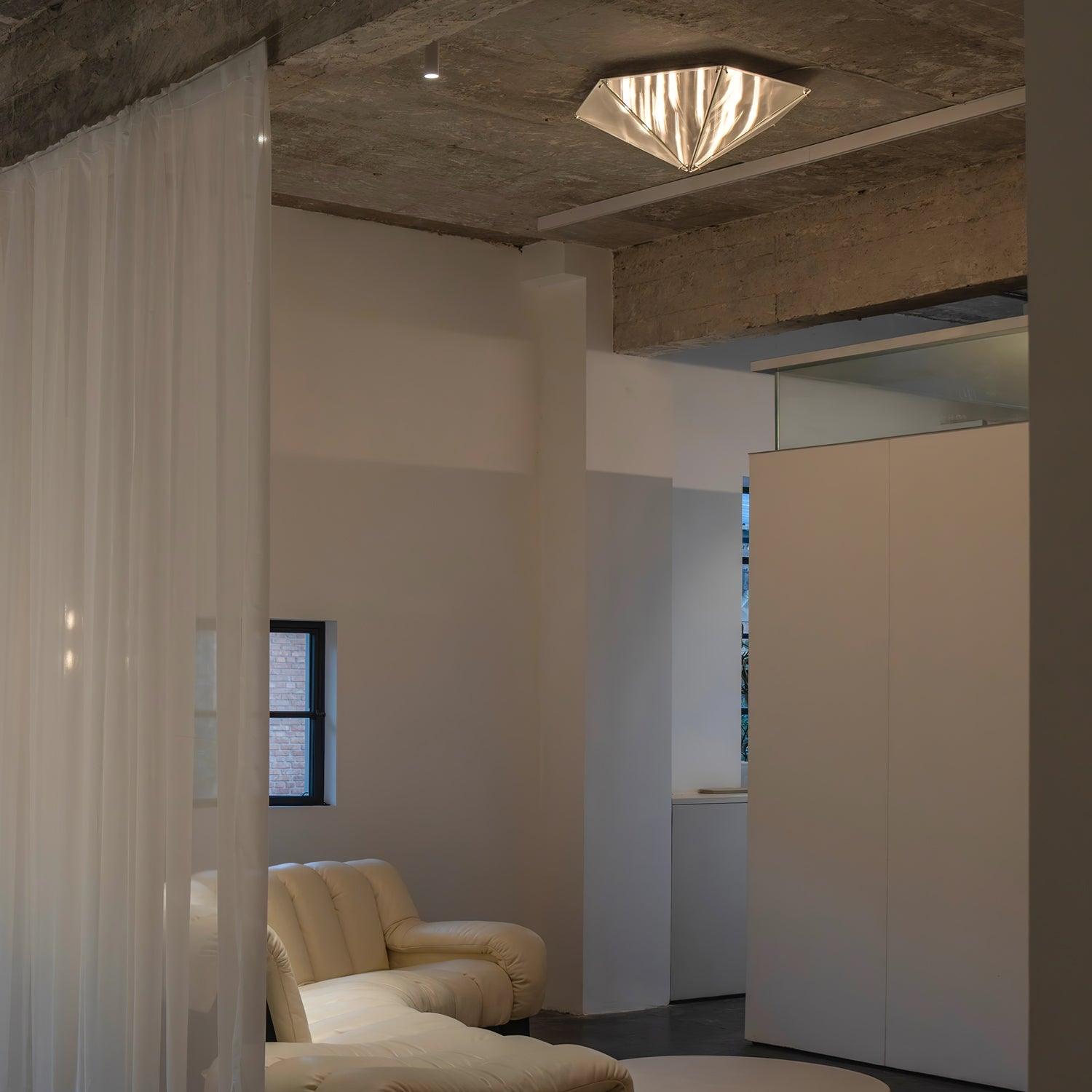 Facet Moderne Deckenleuchte aus Glas-Letslighting