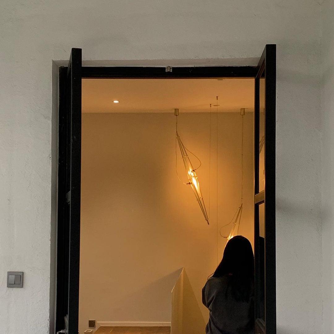 Adan Modern Minimalist Art Metal Pendant Lamp - Blowlighting