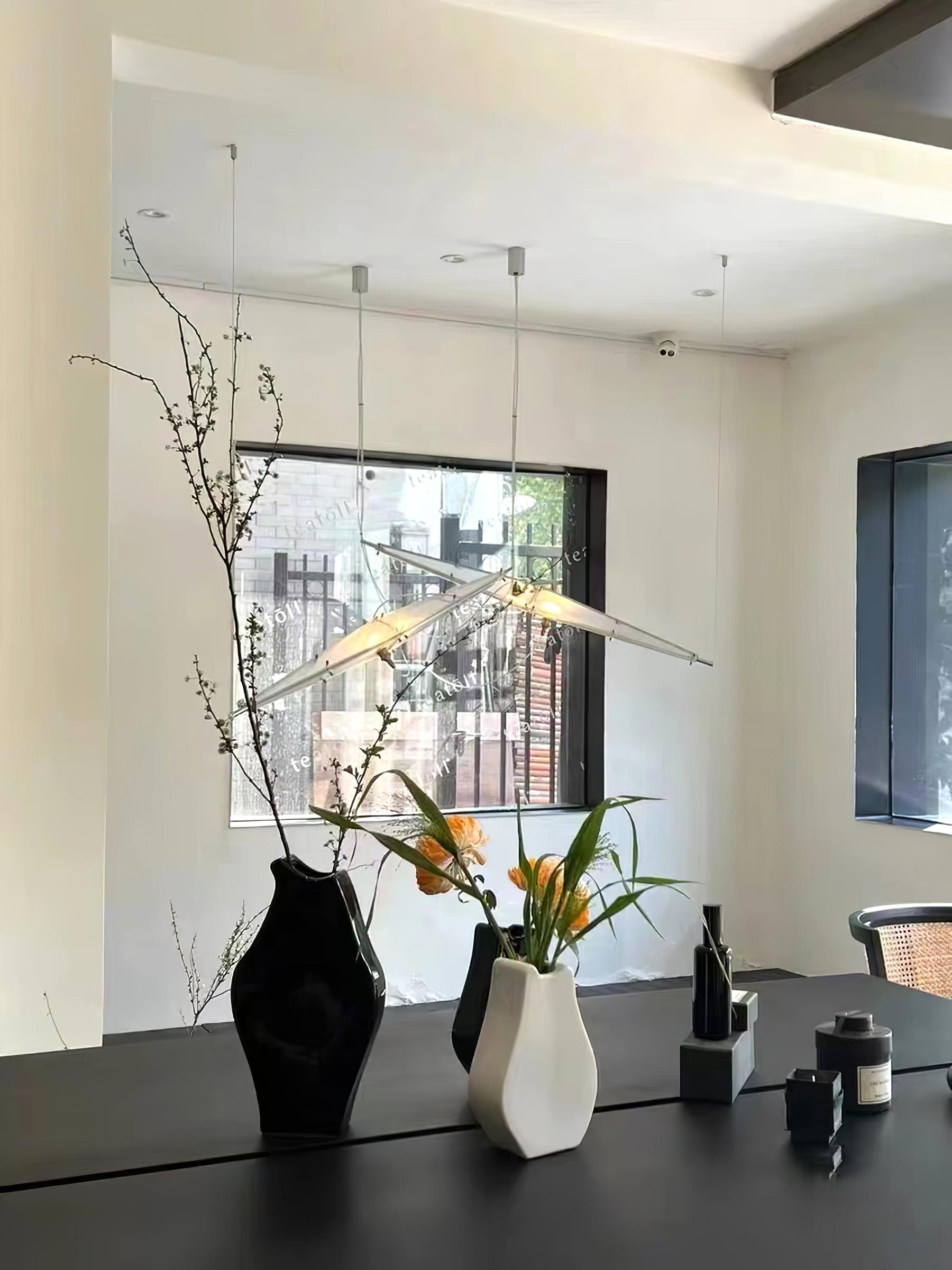 Adan Modern Minimalist Art Metal Pendant Lamp - Blowlighting