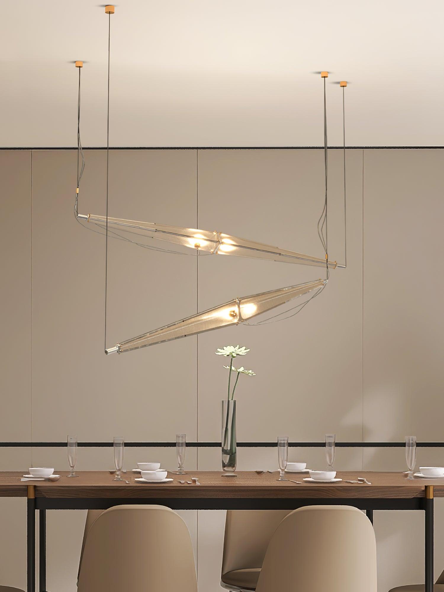 Adan Modern Minimalist Art Metal Pendant Lamp - Blowlighting