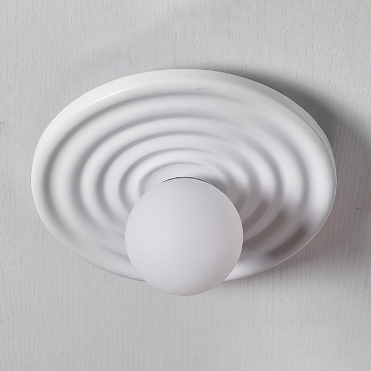 Deckenleuchte Metall Körper Harz Gekräuselt Baldachin Organisch Minimalistisch-Letslighting