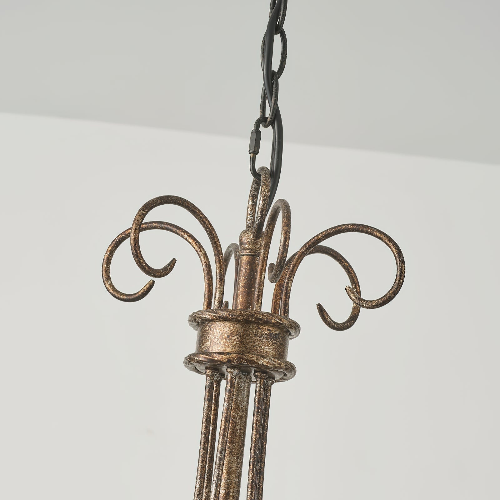 Itheira Industrieller Vintage Kerzenleuchter in Rostoptik-Letslighting