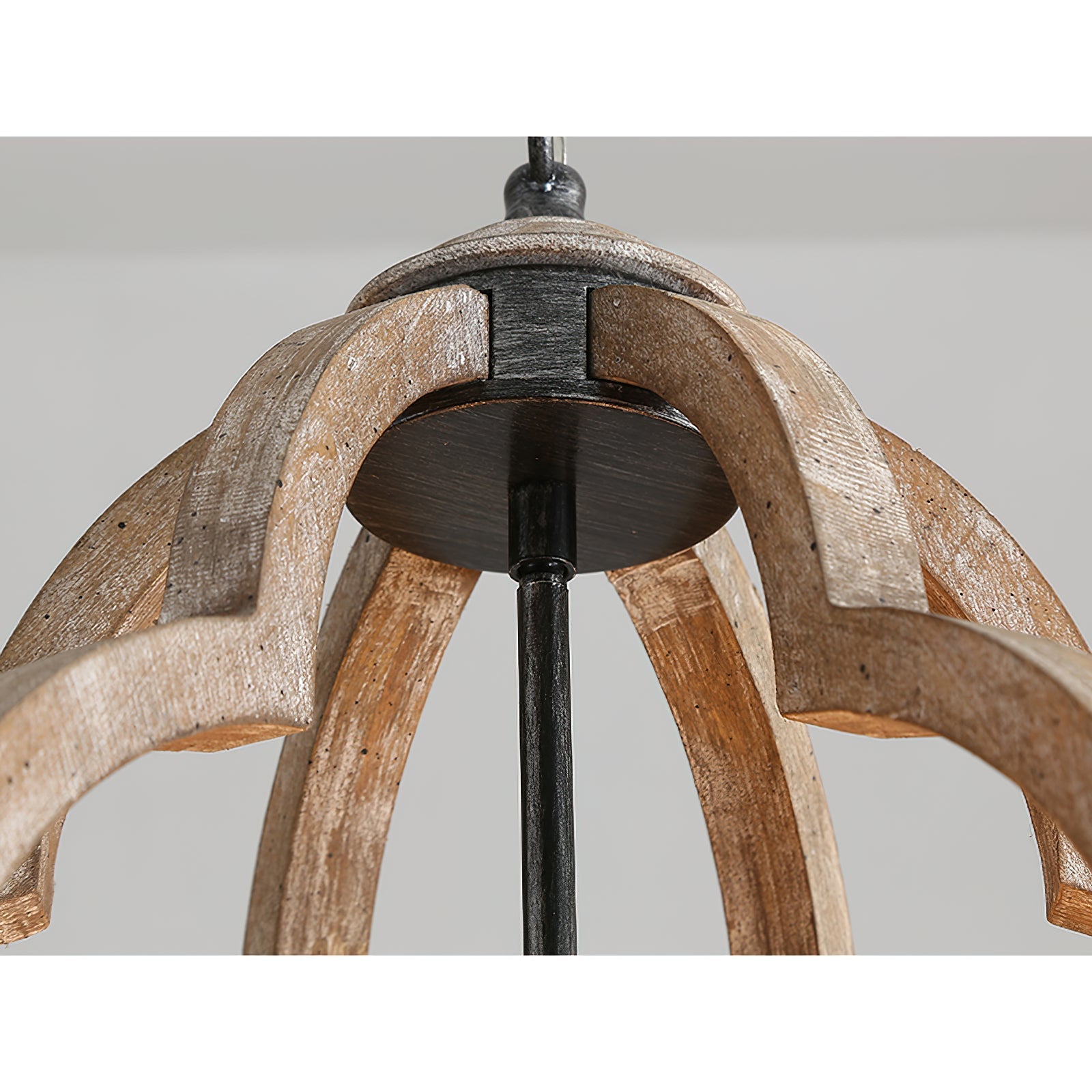 Cilorora Pendelleuchte Holz Vintage Industrial-Letslighting