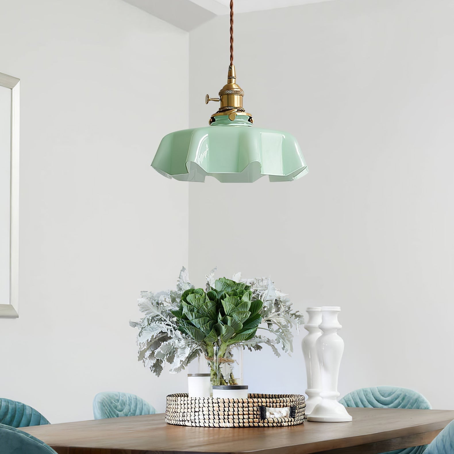 Lustra Pendelleuchte Leuchte Französisch Blume für Esszimmer-Letslighting