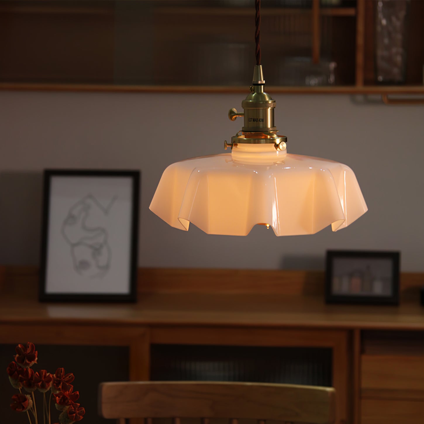 Lustra Pendelleuchte Leuchte Französisch Blume für Esszimmer-Letslighting