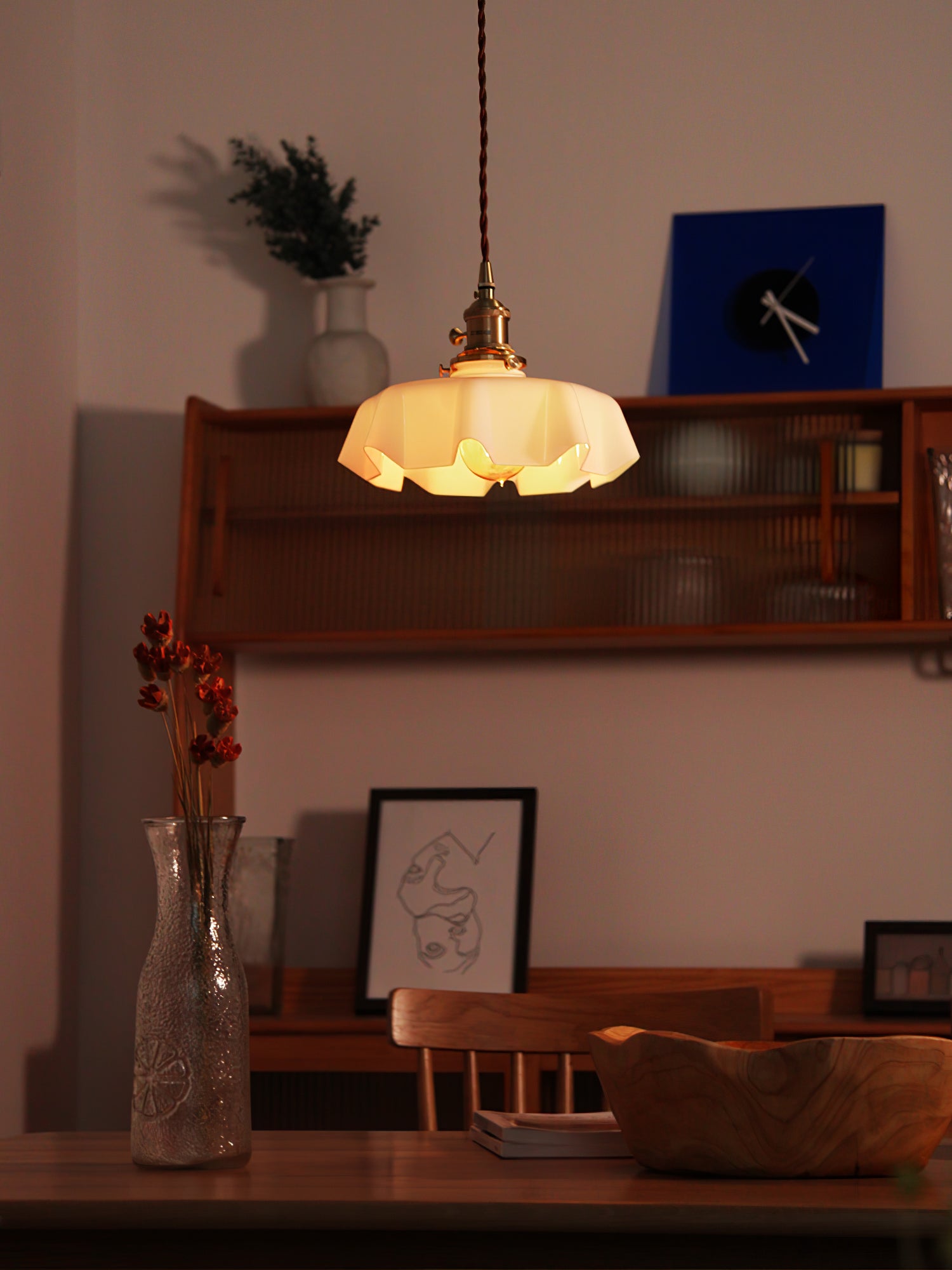 Lustra Pendelleuchte Leuchte Französisch Blume für Esszimmer-Letslighting