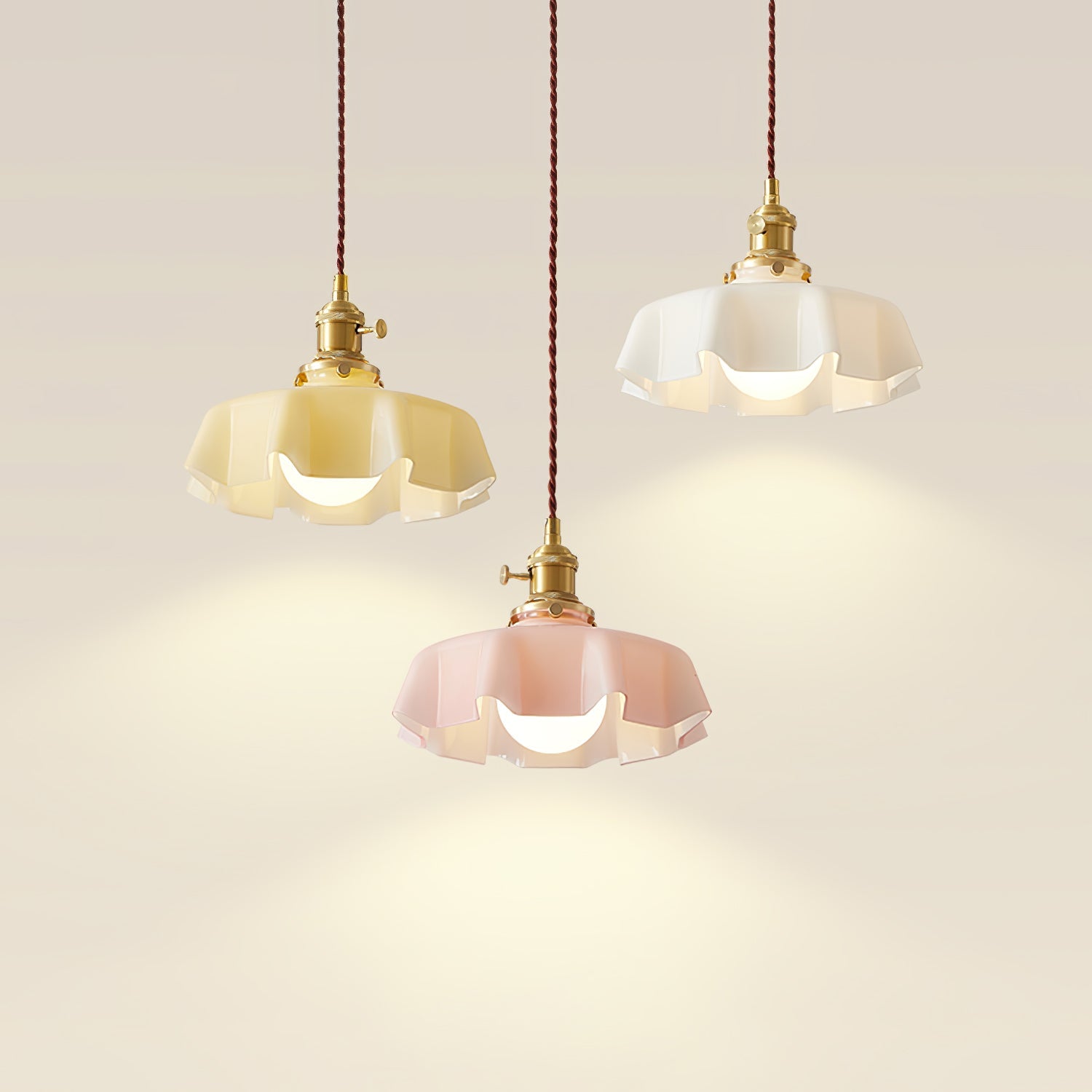 Lustra Pendelleuchte Leuchte Französisch Blume für Esszimmer-Letslighting