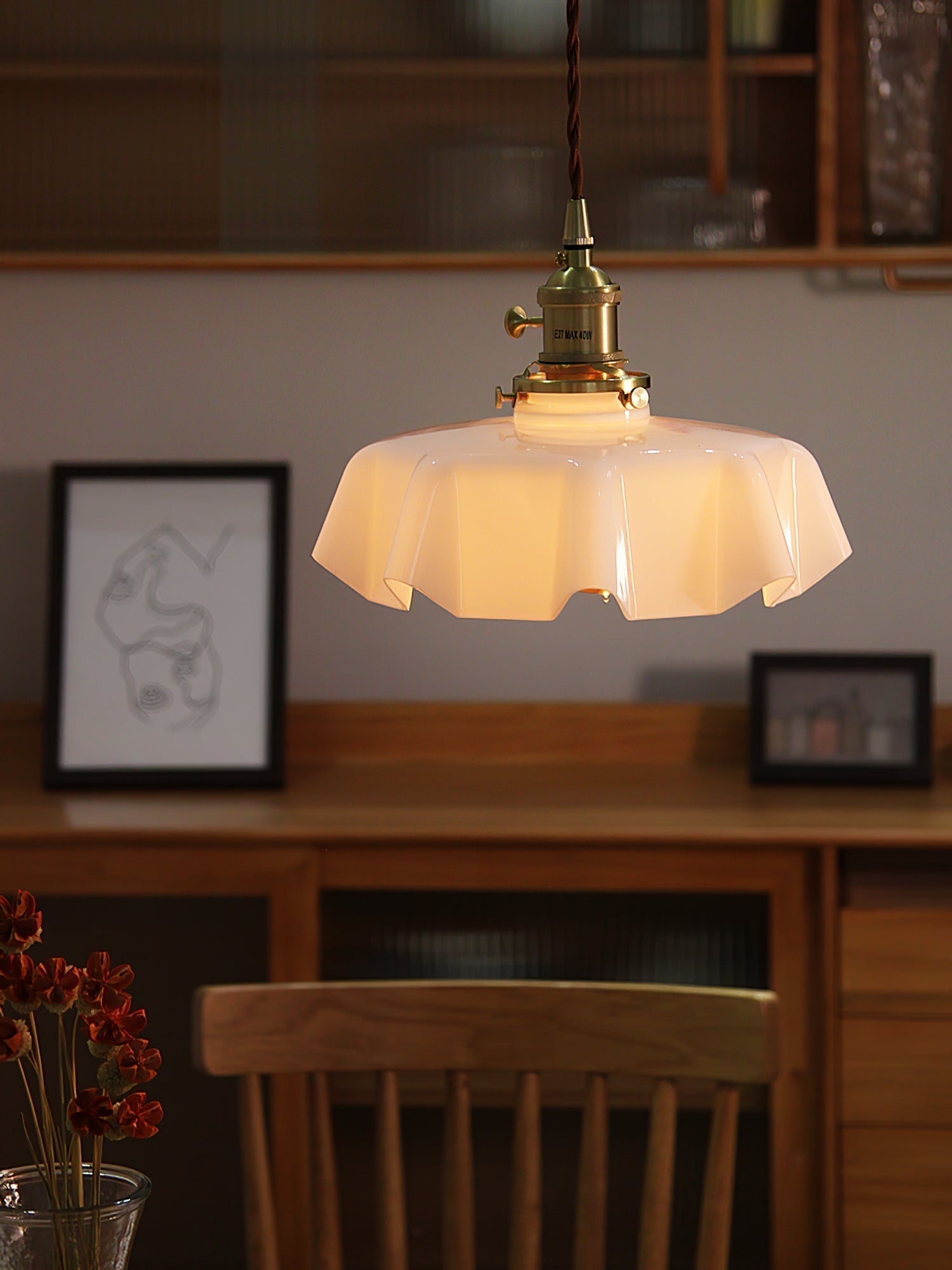 Lustra Pendelleuchte Leuchte Französisch Blume für Esszimmer-Letslighting