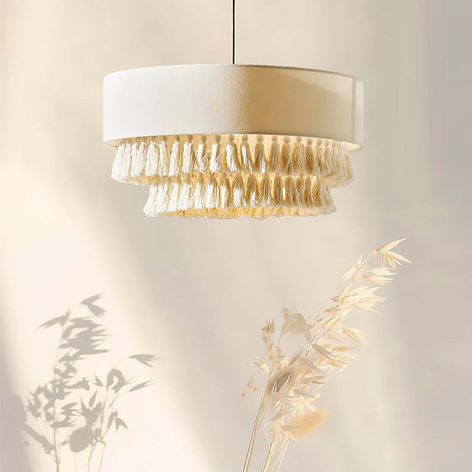 Cicaros Postmoderne Luxus-Stoff-Pendelleuchte-Letslighting
