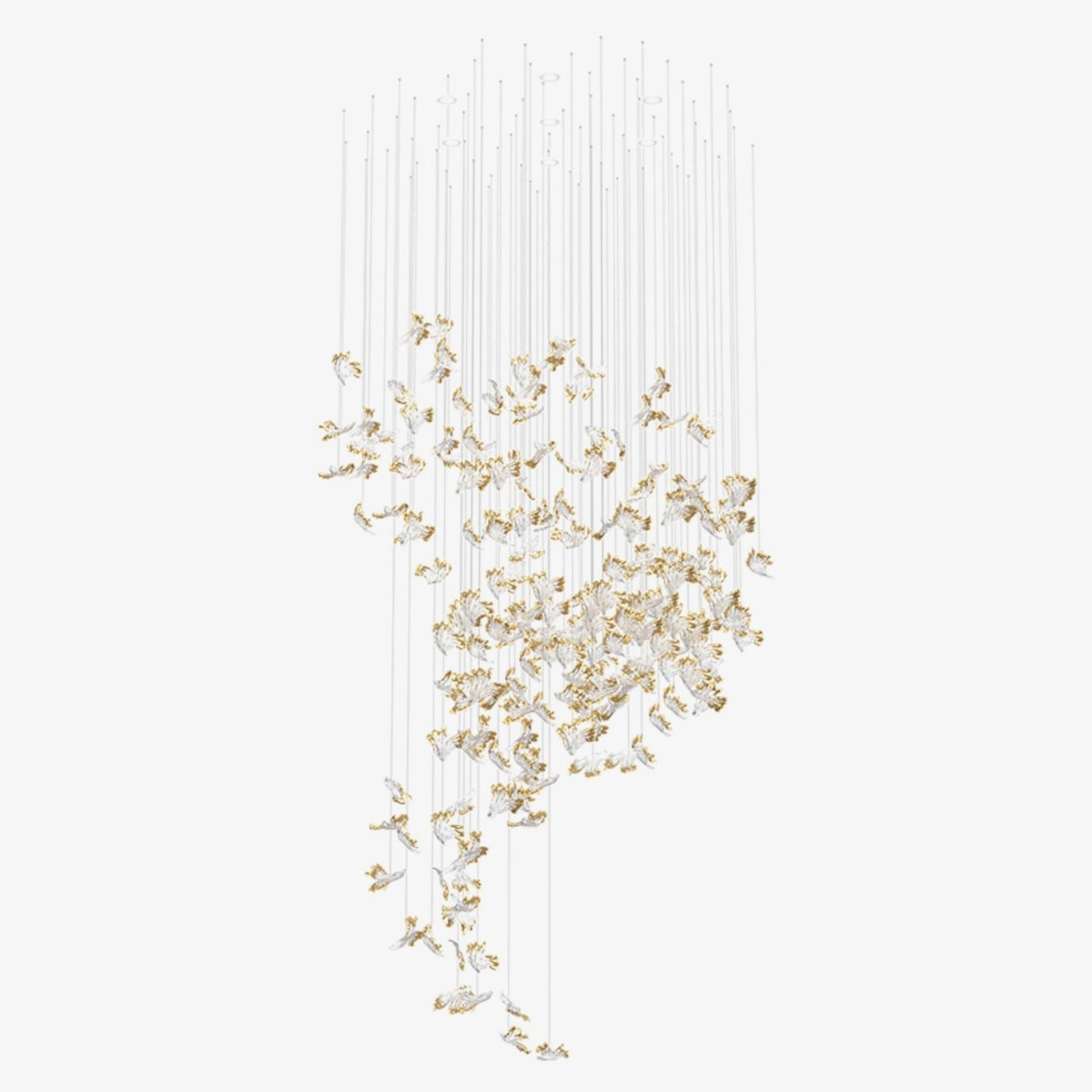 Citalora Kristallcluster-Kronleuchter-Letslighting