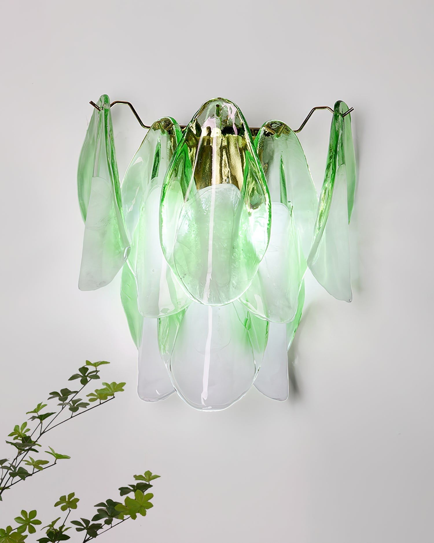 Opheli Petal Glass Wall Lamp - Letslighting