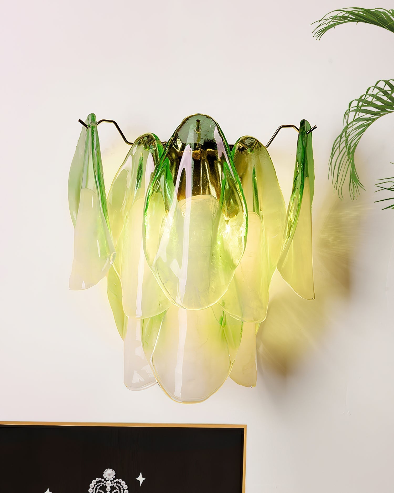 Opheli Petal Glass Wall Lamp - Letslighting